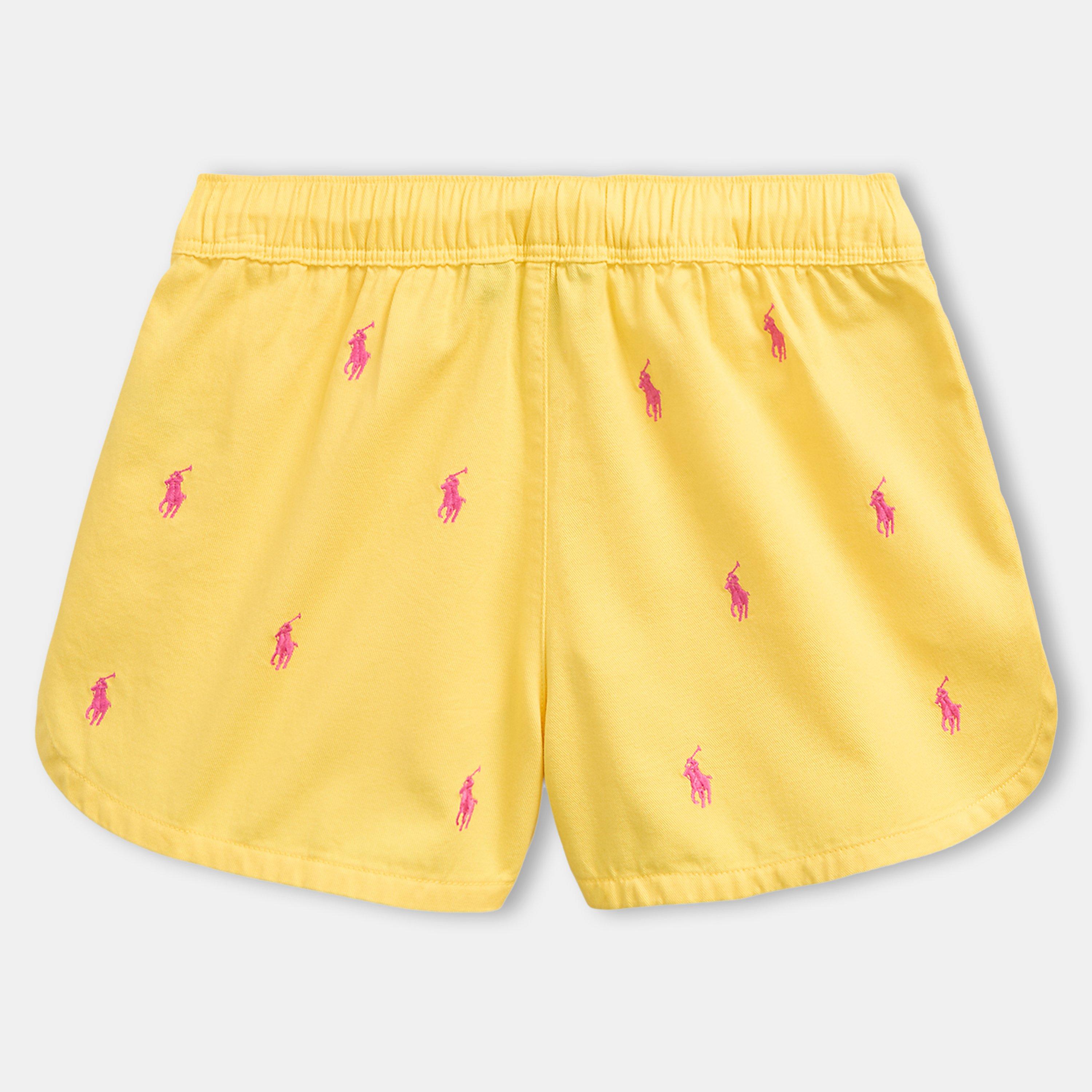 Signal Yellow - Polo Ralph Lauren - Logo Shorts Juniors - 2
