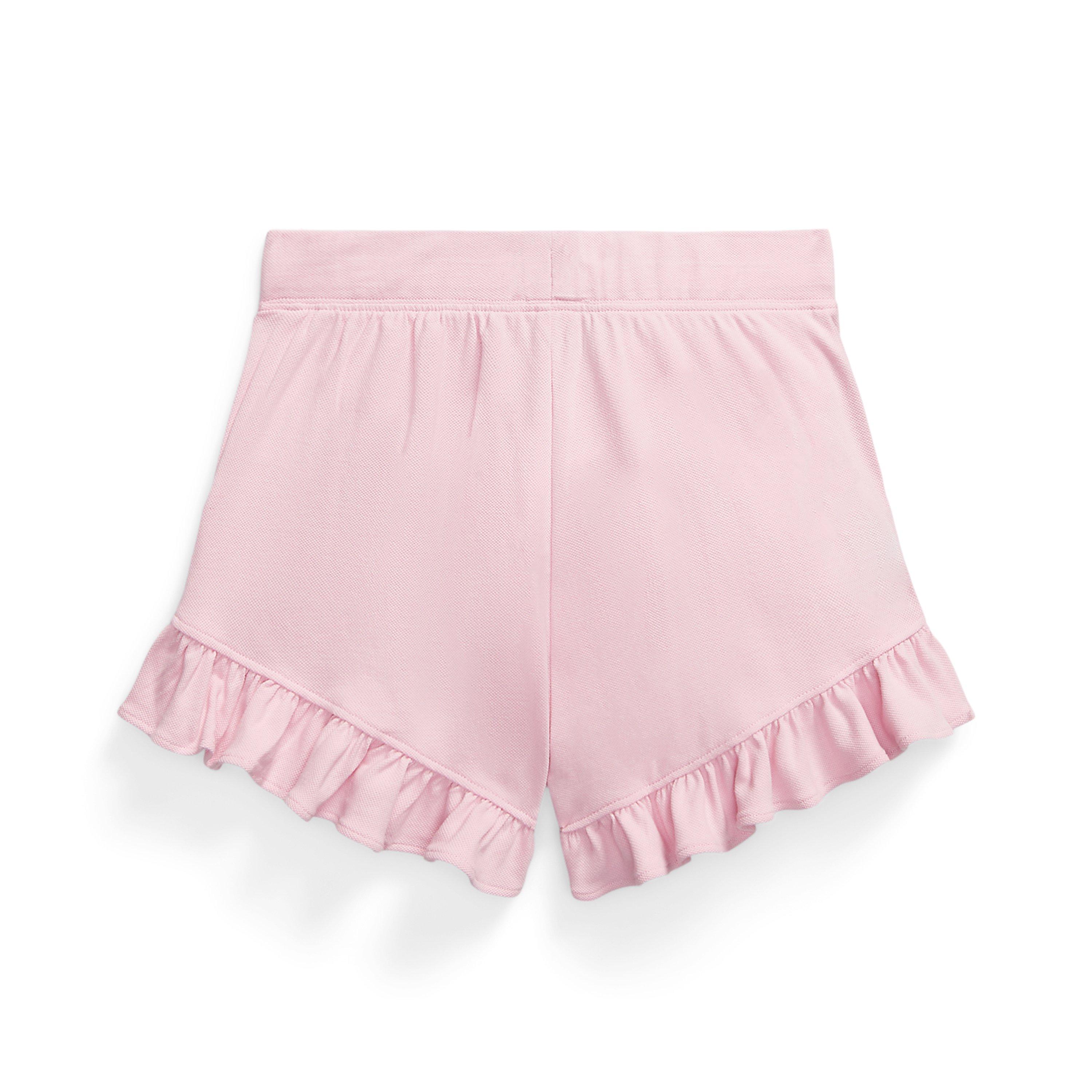 Garden Pink - Polo Ralph Lauren - Ruffled Stretch Shorts Juniors - 2