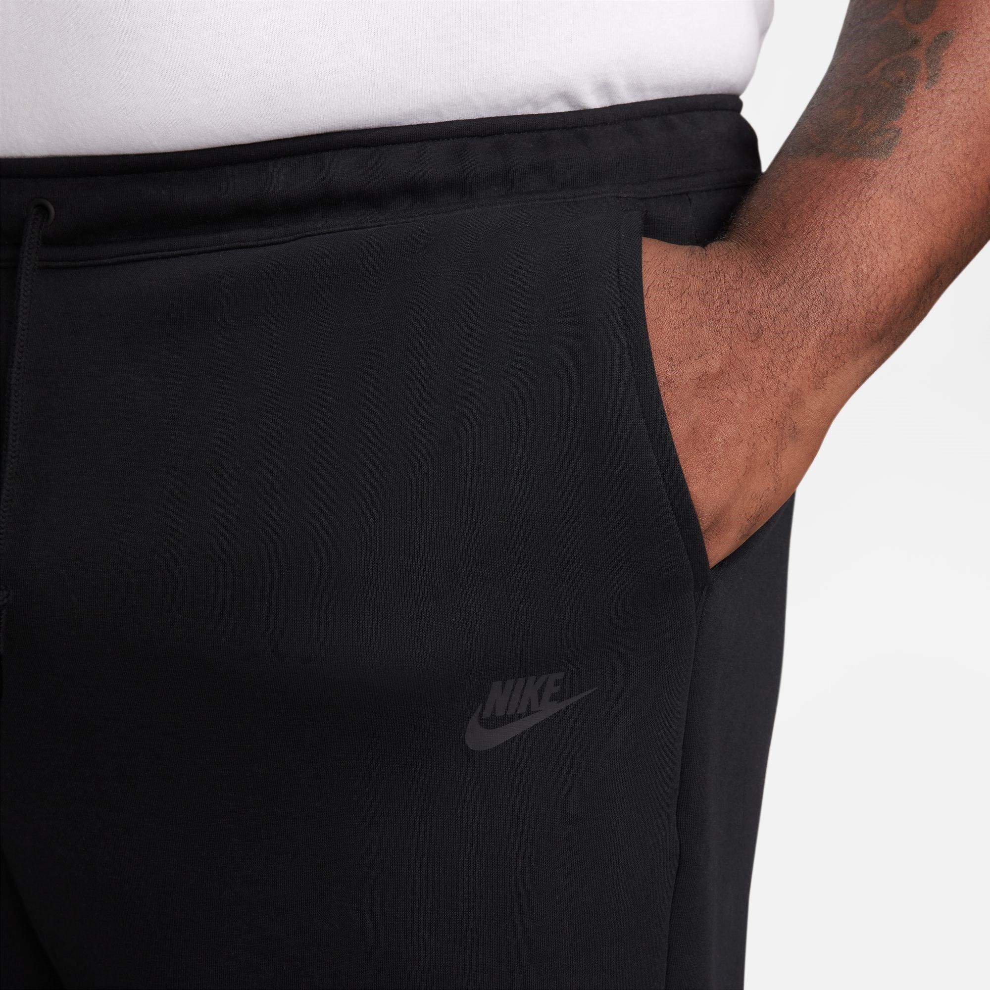Black/Black - Nike - Sportswear Tech Fleece Men's Shorts - 13