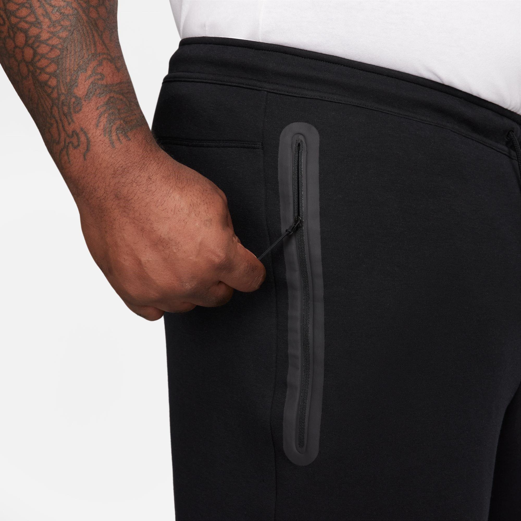 Black/Black - Nike - Sportswear Tech Fleece Men's Shorts - 15