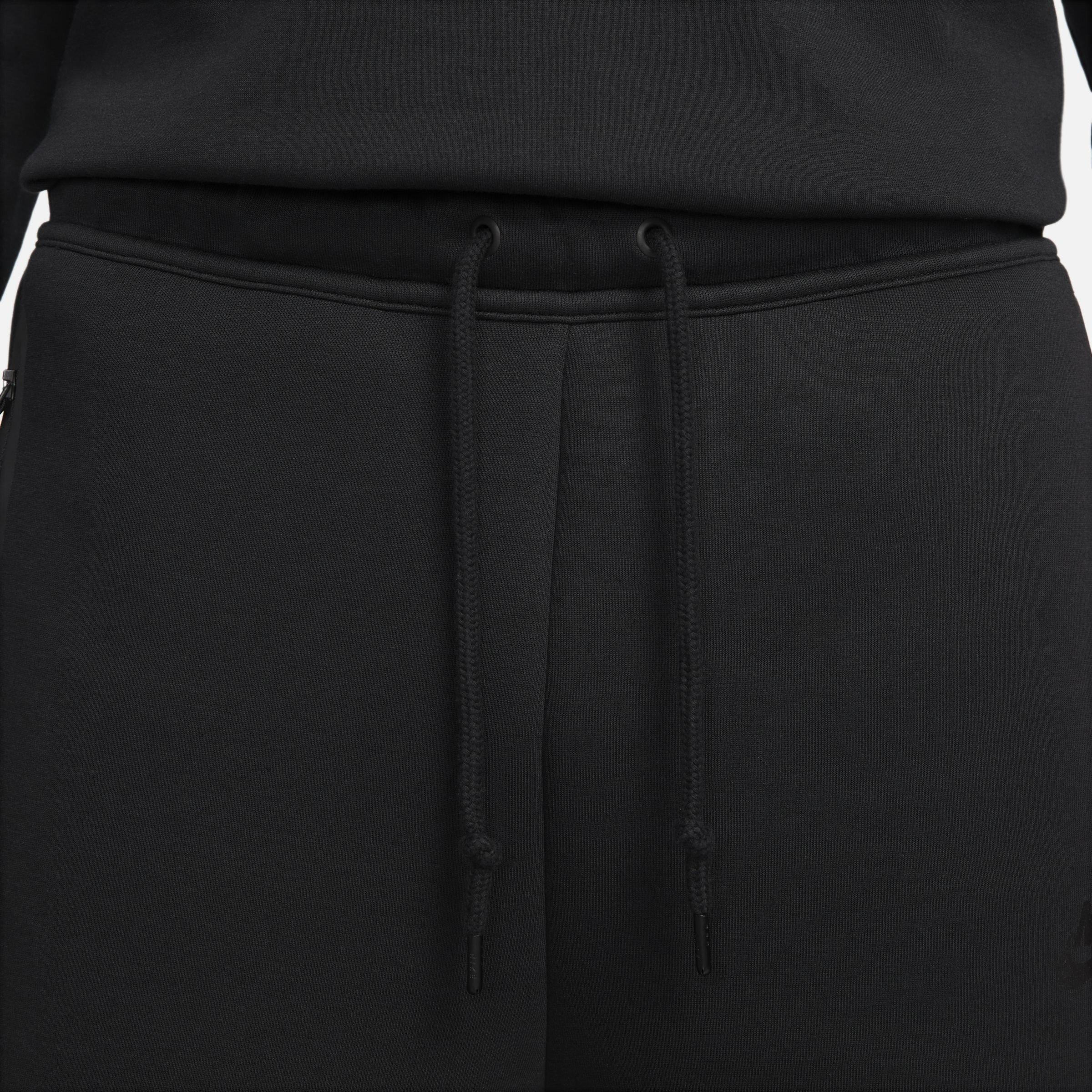 Black/Black - Nike - Sportswear Tech Fleece Men's Shorts - 5