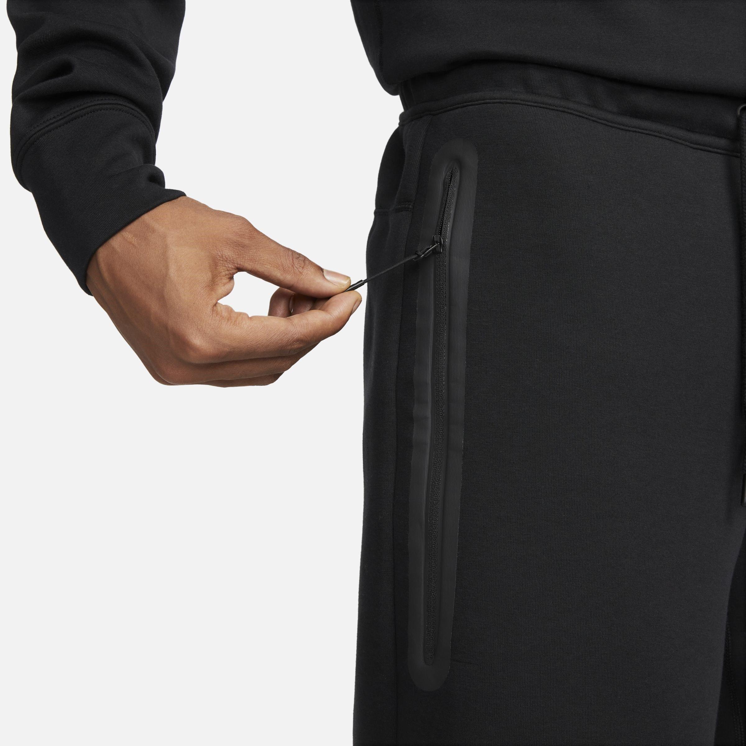 Black/Black - Nike - Sportswear Tech Fleece Men's Shorts - 6