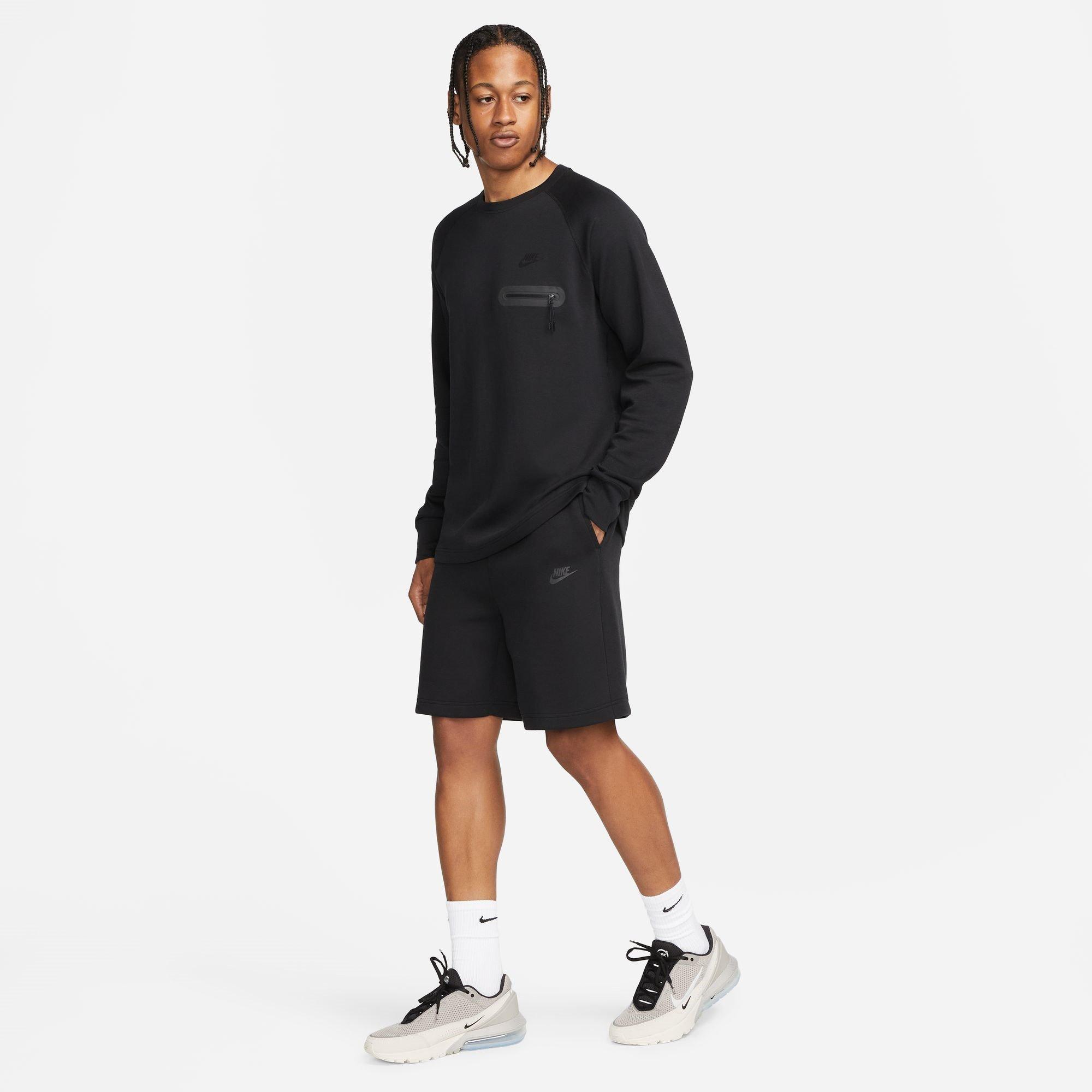 Black/Black - Nike - Sportswear Tech Fleece Men's Shorts - 9