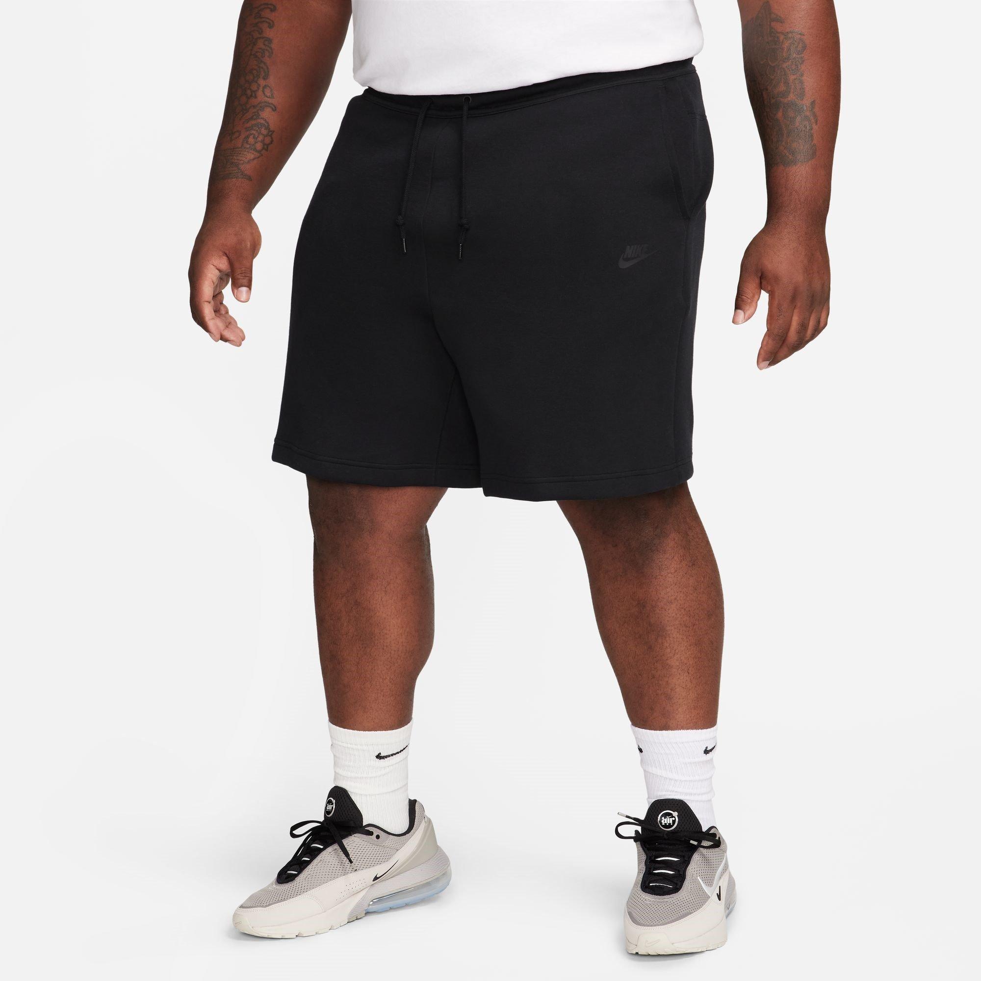 Black/Black - Nike - Sportswear Tech Fleece Men's Shorts - 10