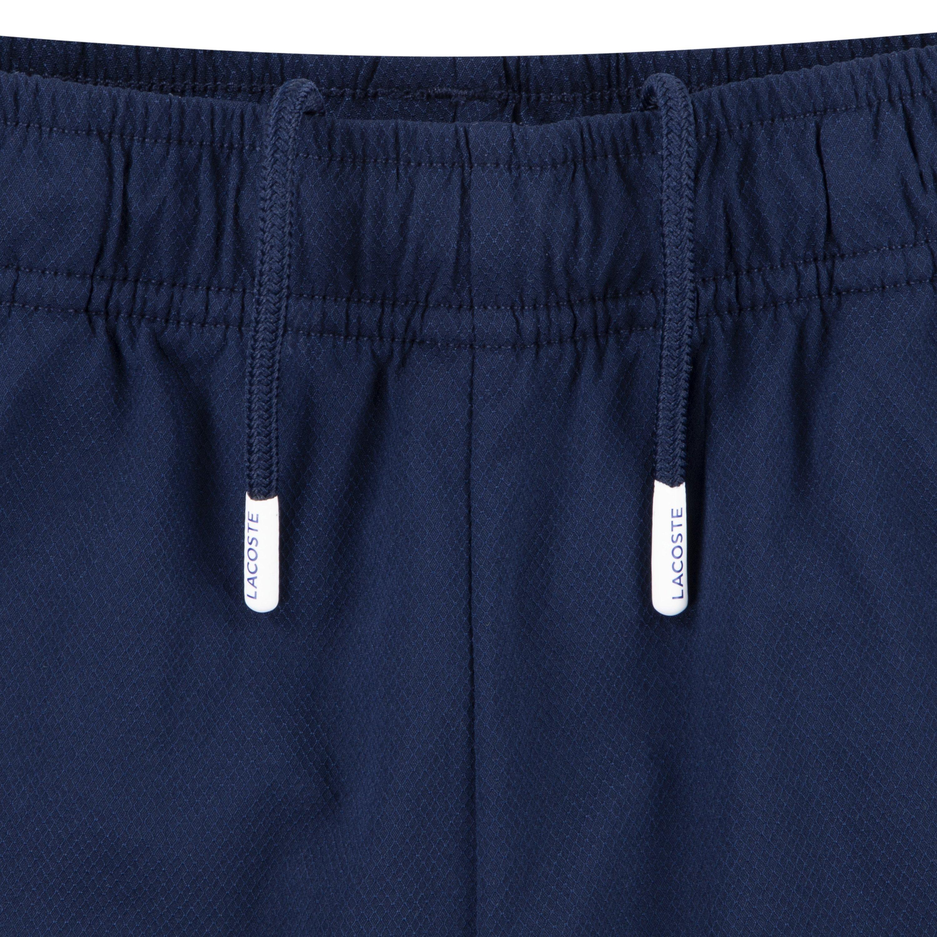 Marine Blue UGW - Lacoste - Fleece Jogger Shorts - 4