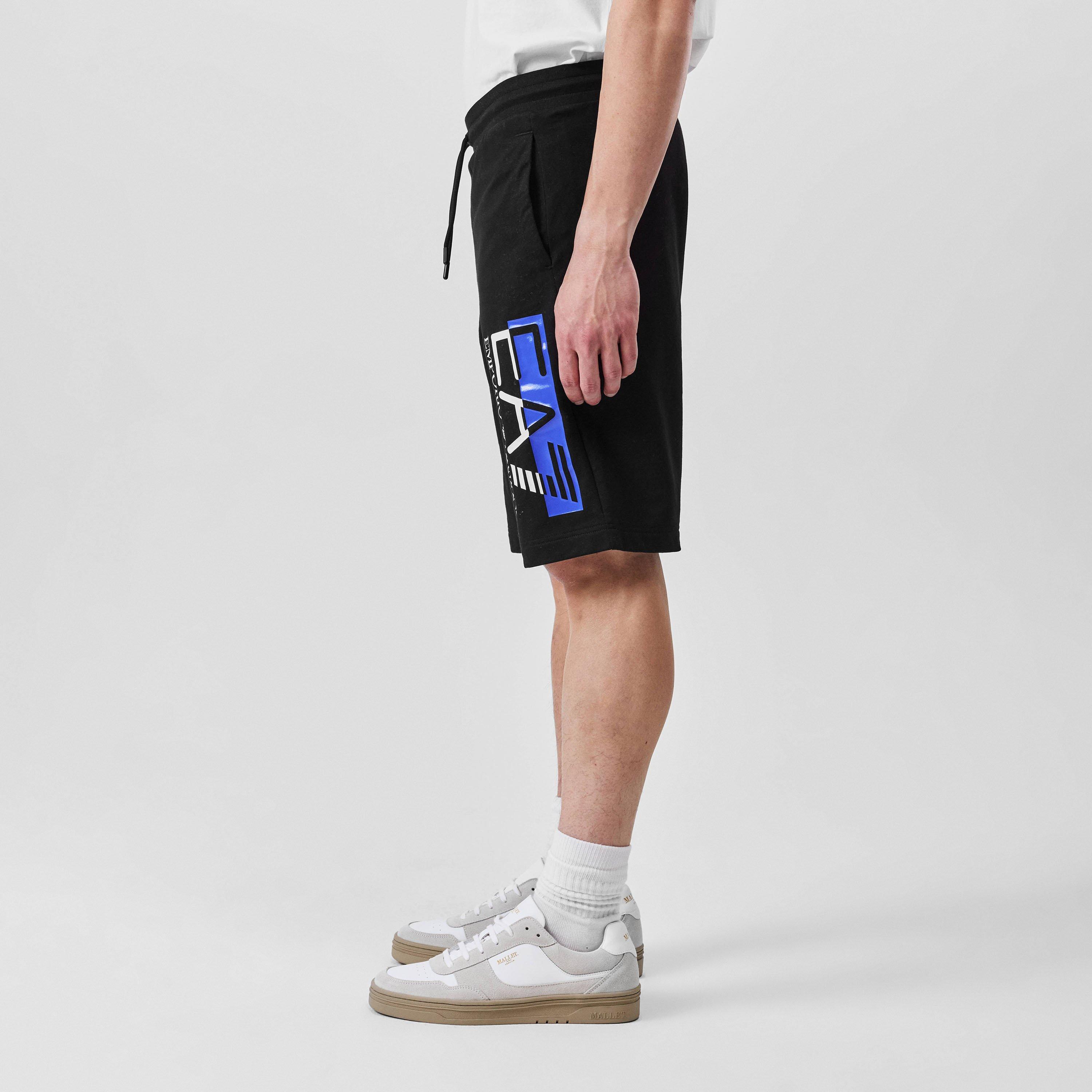 Black 1200 - EA7 - Logo Bermuda Shorts - 2