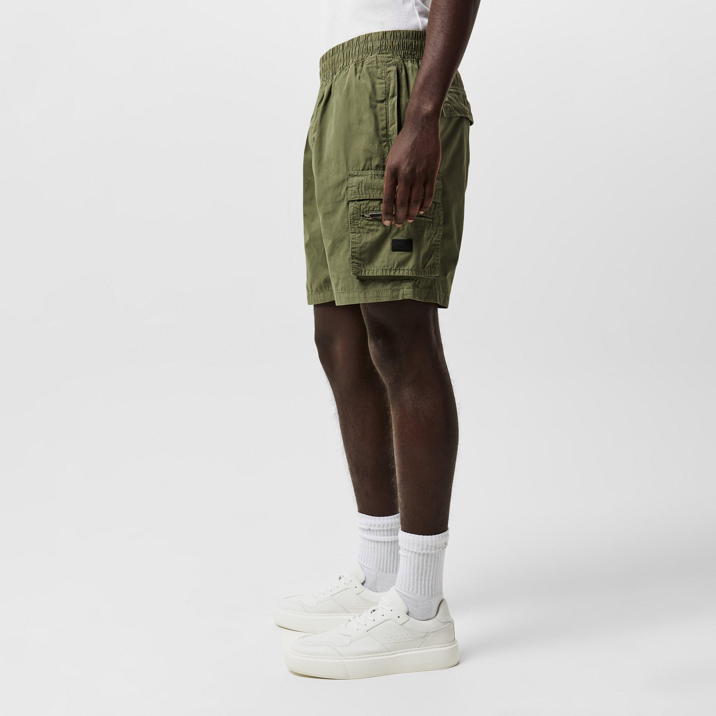 Khaki - Firetrap - Cargo Shorts Mens - 5