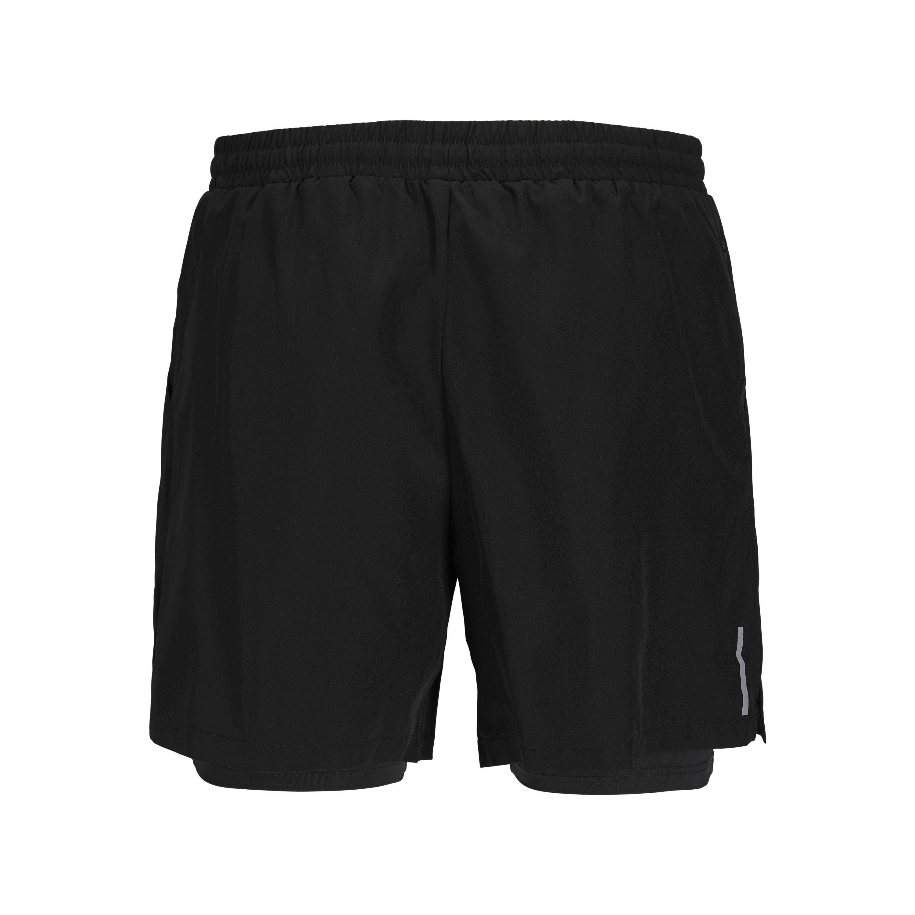 Black - Jack and Jones - Performance Gym Shorts - 4