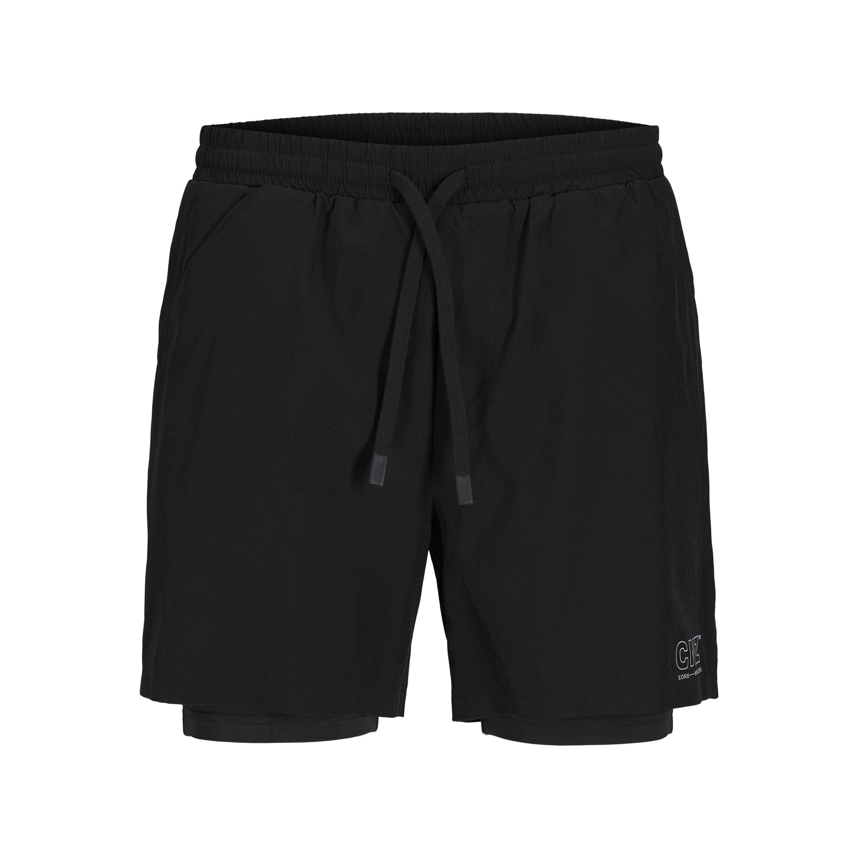 Black - Jack and Jones - Performance Gym Shorts - 5