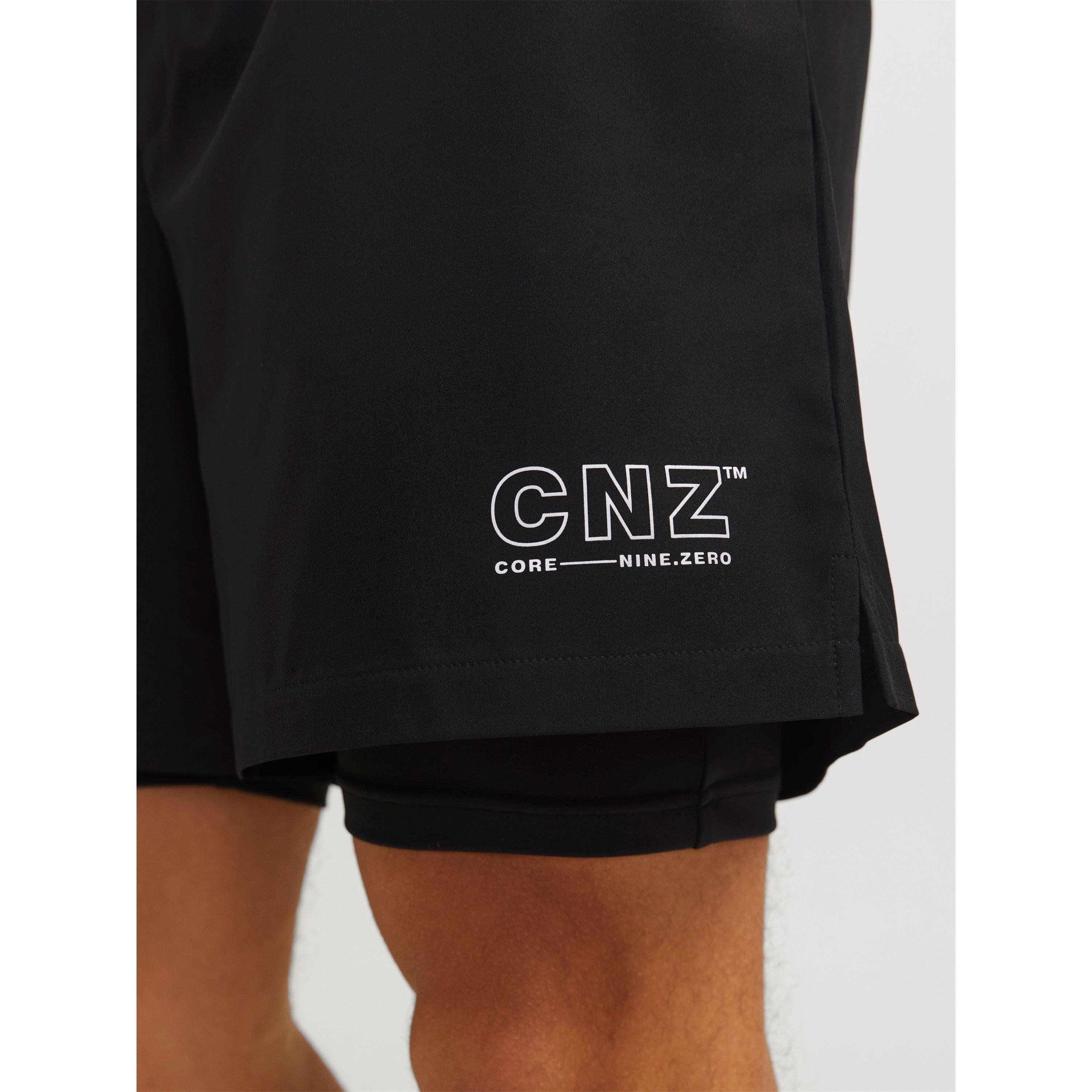 Black - Jack and Jones - Performance Gym Shorts - 7