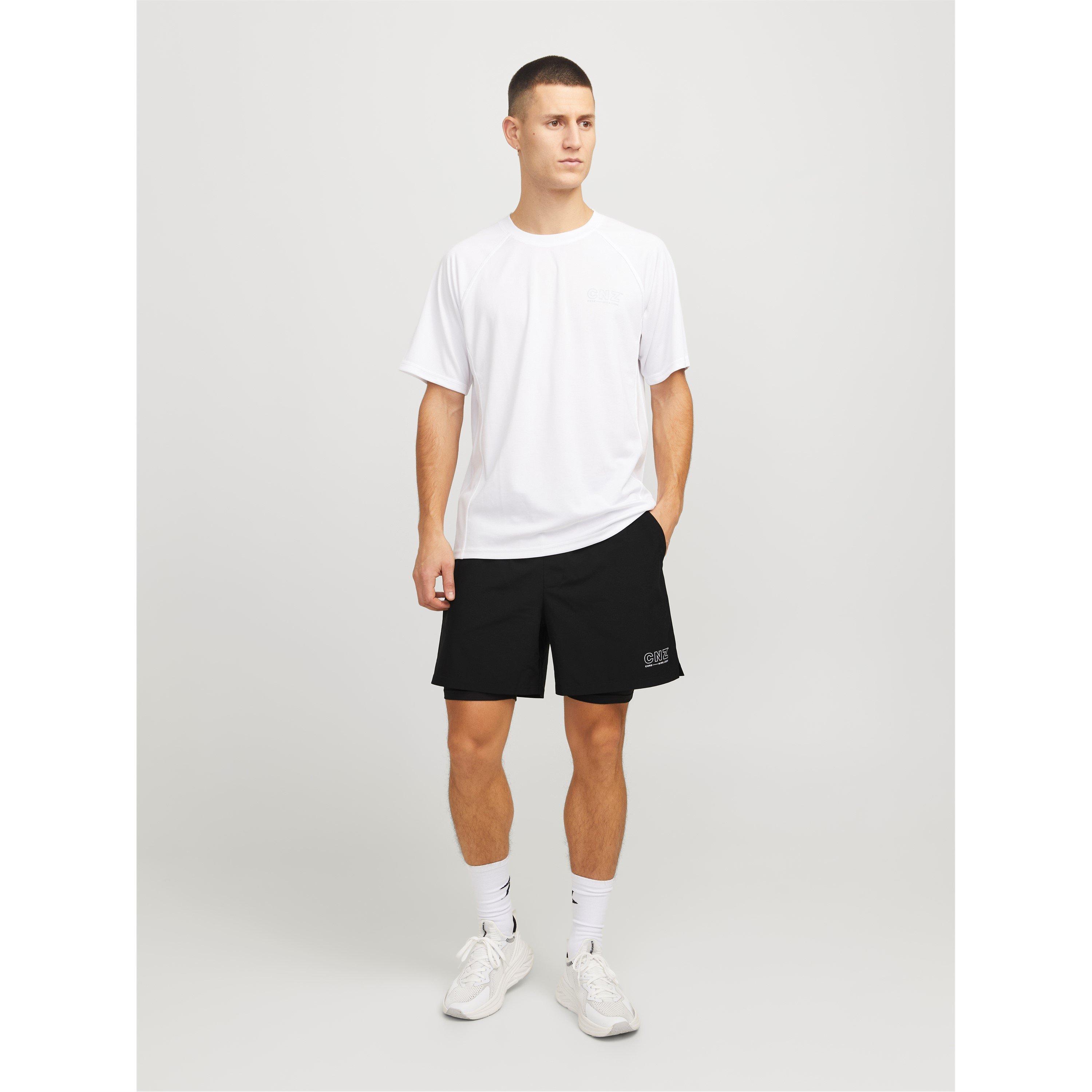 Black - Jack and Jones - Performance Gym Shorts - 8