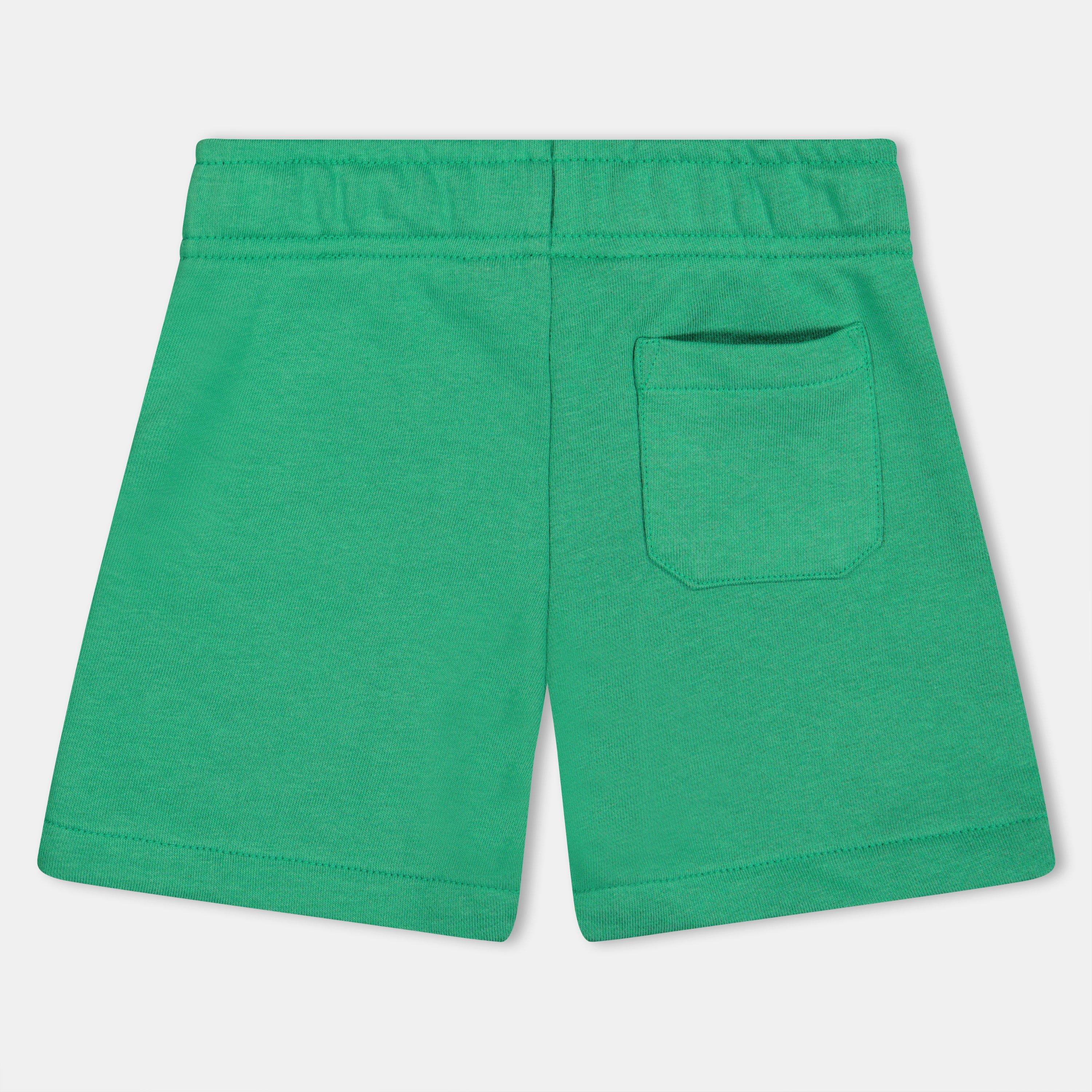 Raft Green - Polo Ralph Lauren - Kids' Logo Fleece Jogger Shorts - 2