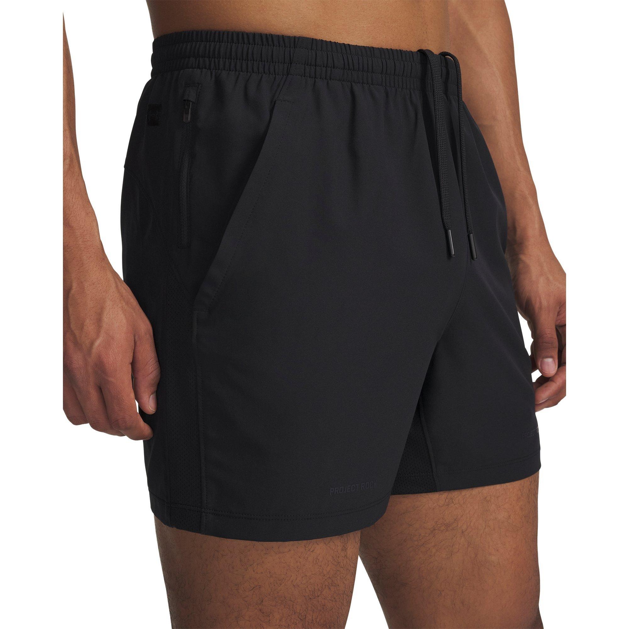 Black - Under Armour - Men's Project Rock Ultimate Shorts - 3