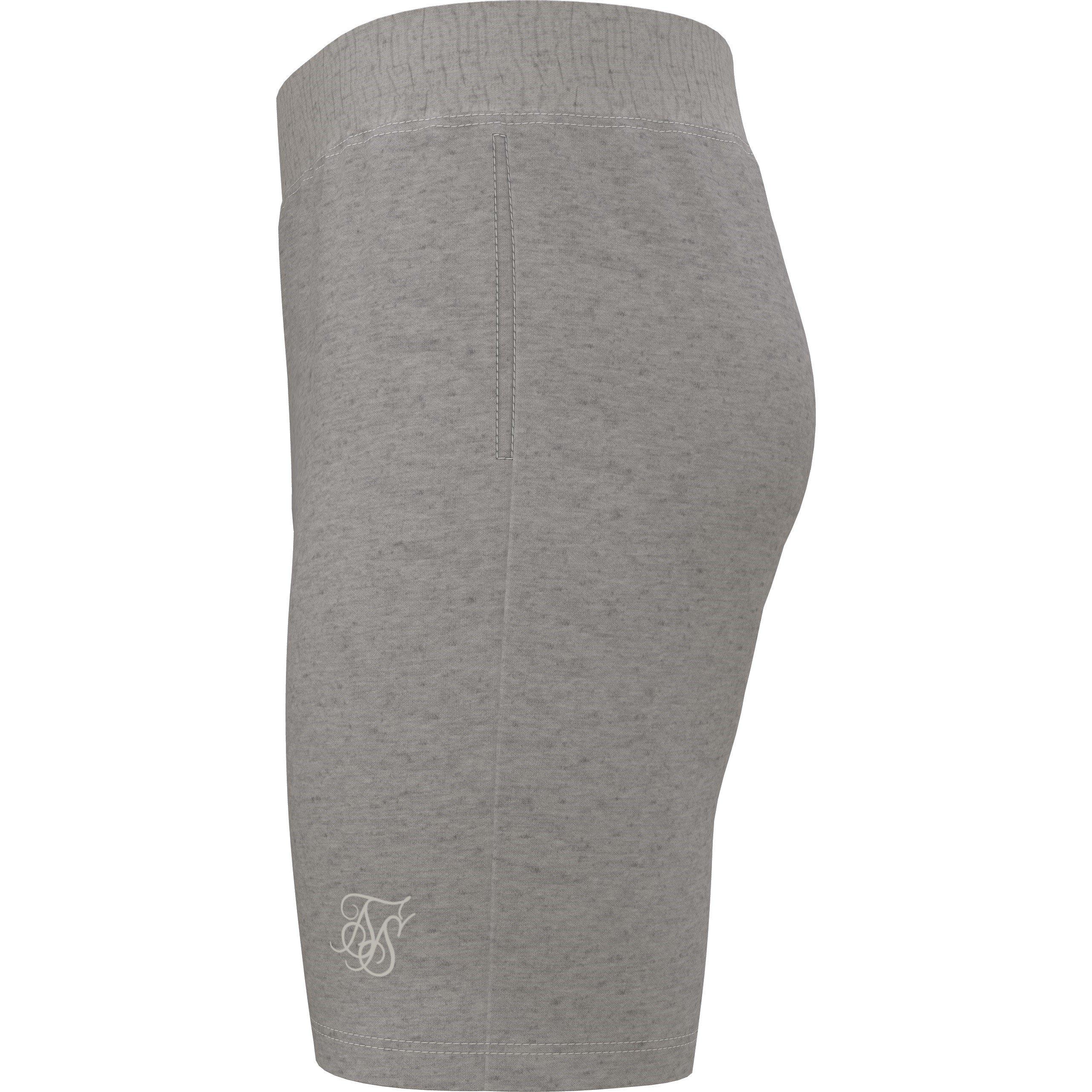 Grå Marl - SikSilk - Cargo Shorts - 4