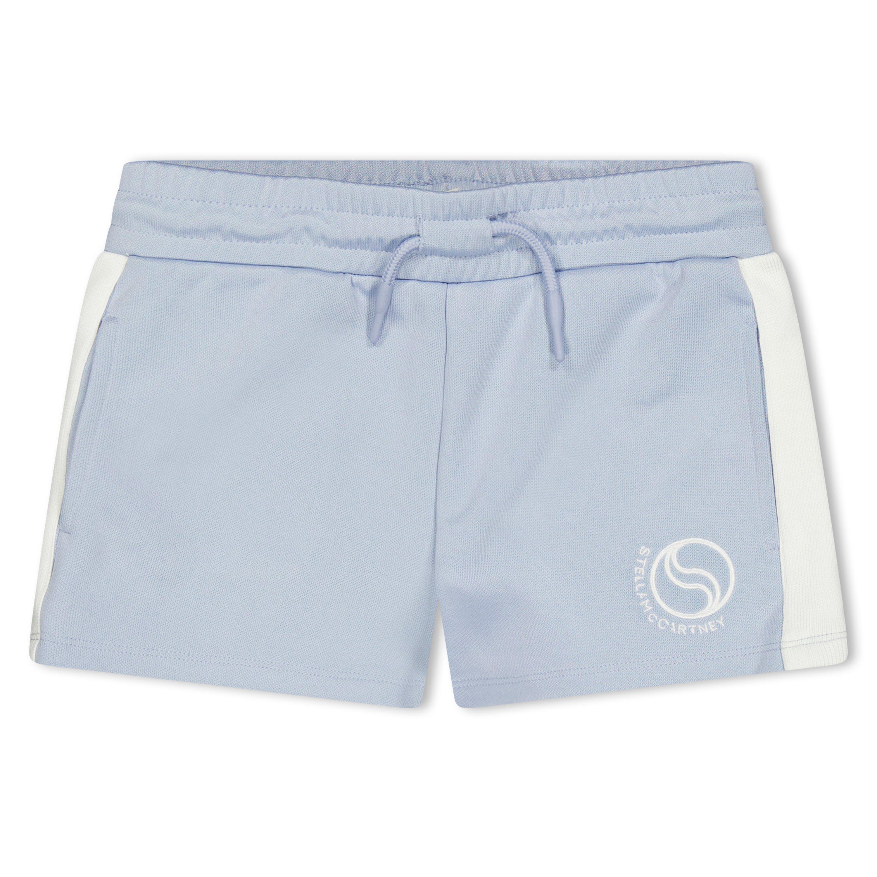 Light Blue 652 - Stella McCartney - Stella Logo Shorts Jn62 - 1