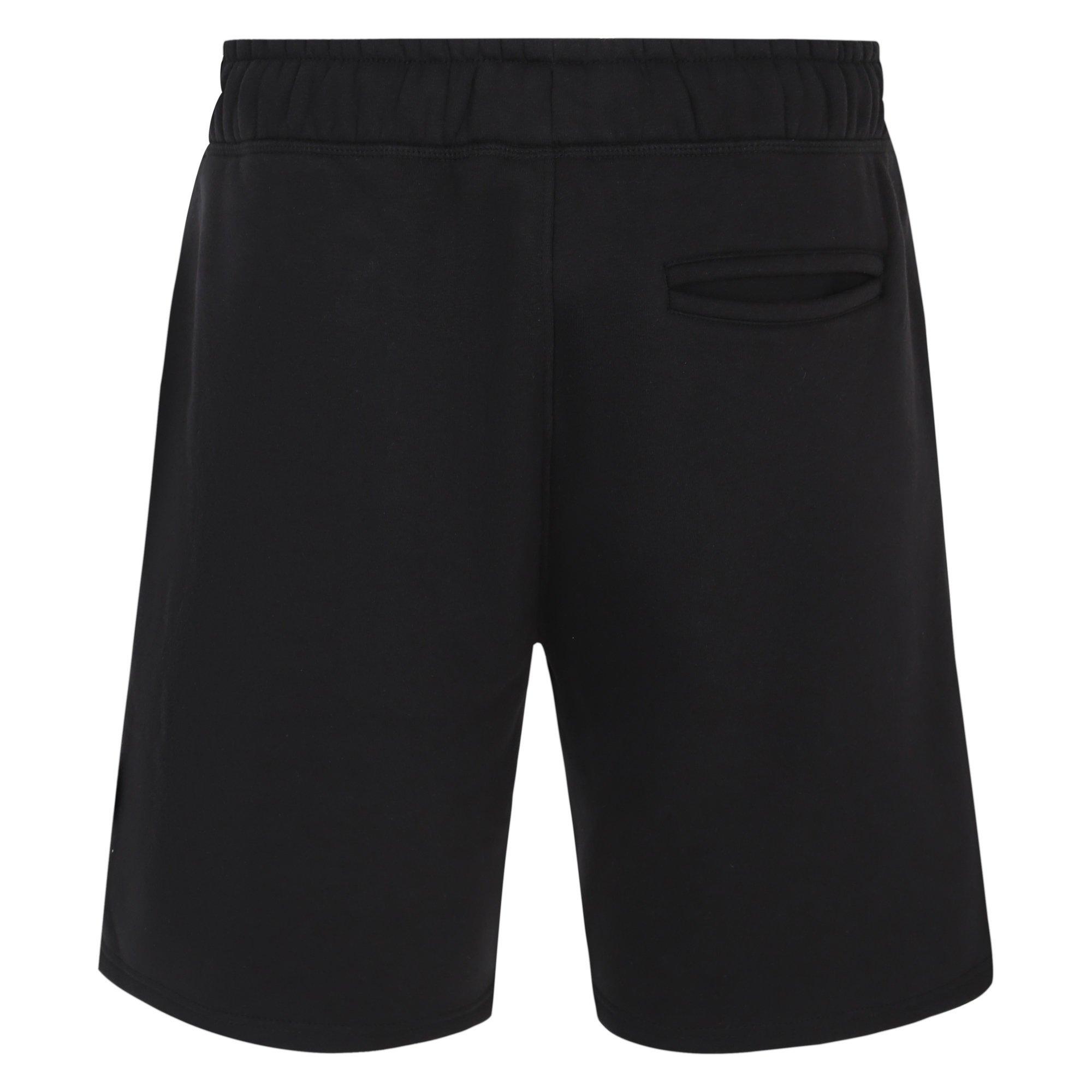 Black - Umbro - Fleece Jogger Shorts - 2