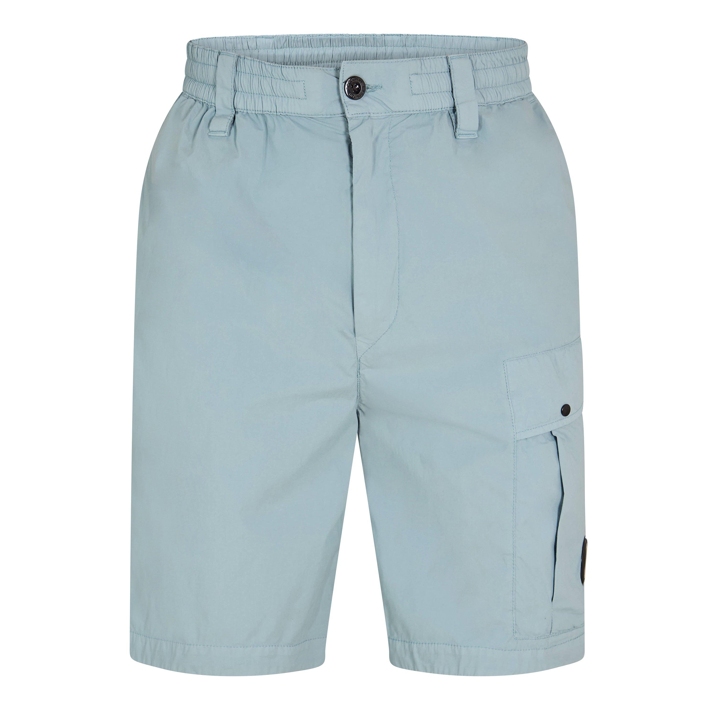 Cp Company Men's Cargo Shorts - Silver Blue 809 - XL (52)