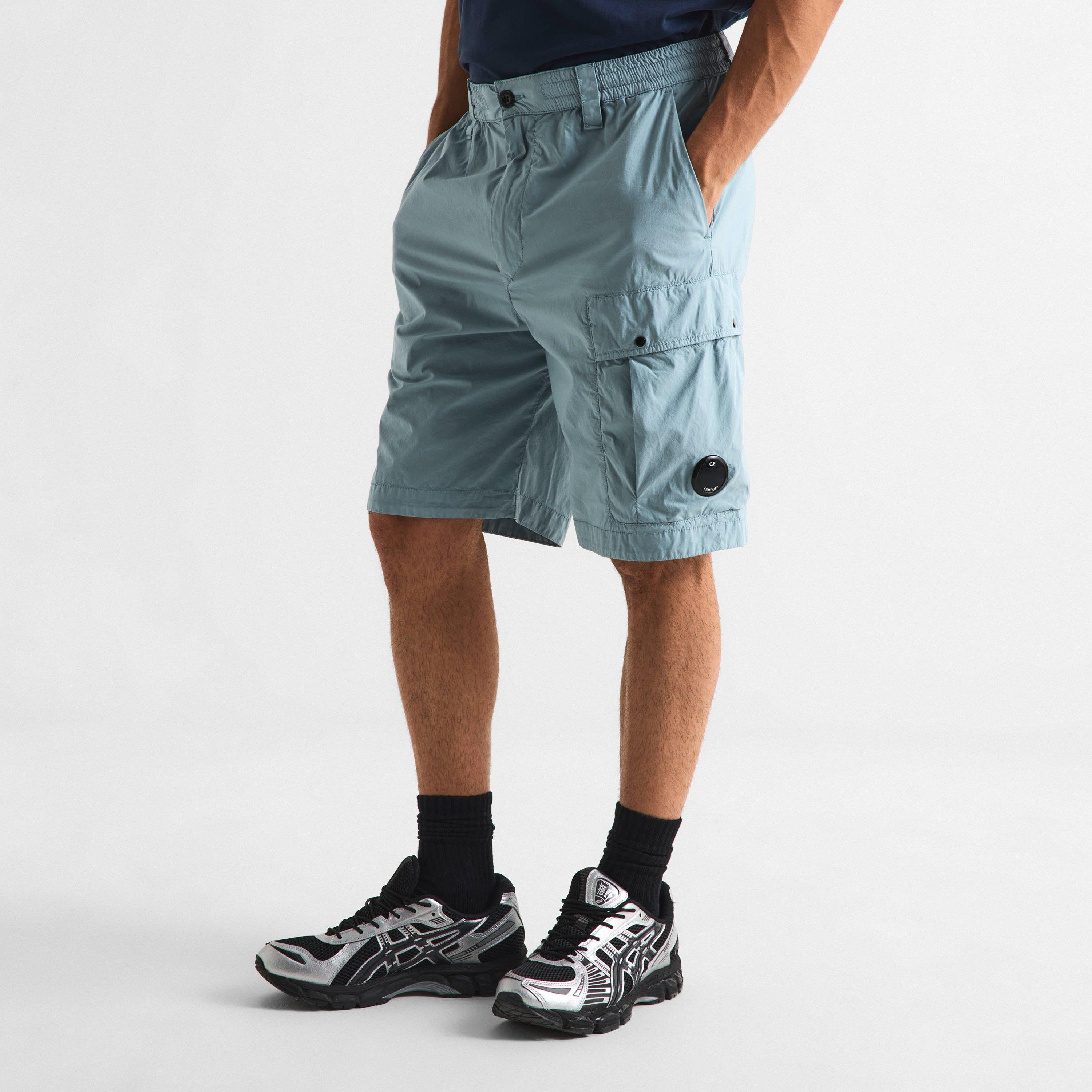 Silver Blue 809 - CP Company - Men's Cargo Shorts - 3