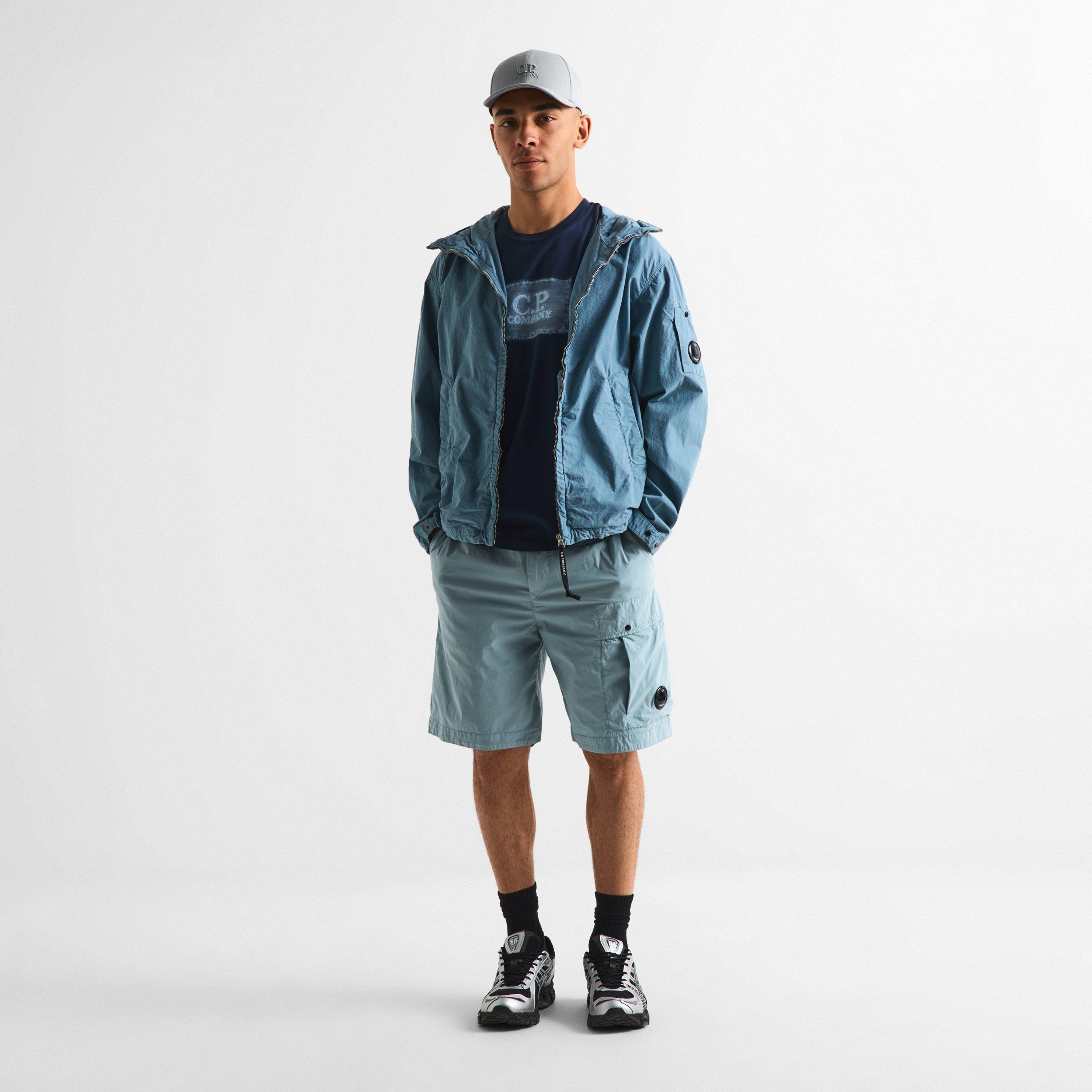 Silver Blue 809 - CP Company - Men's Cargo Shorts - 6