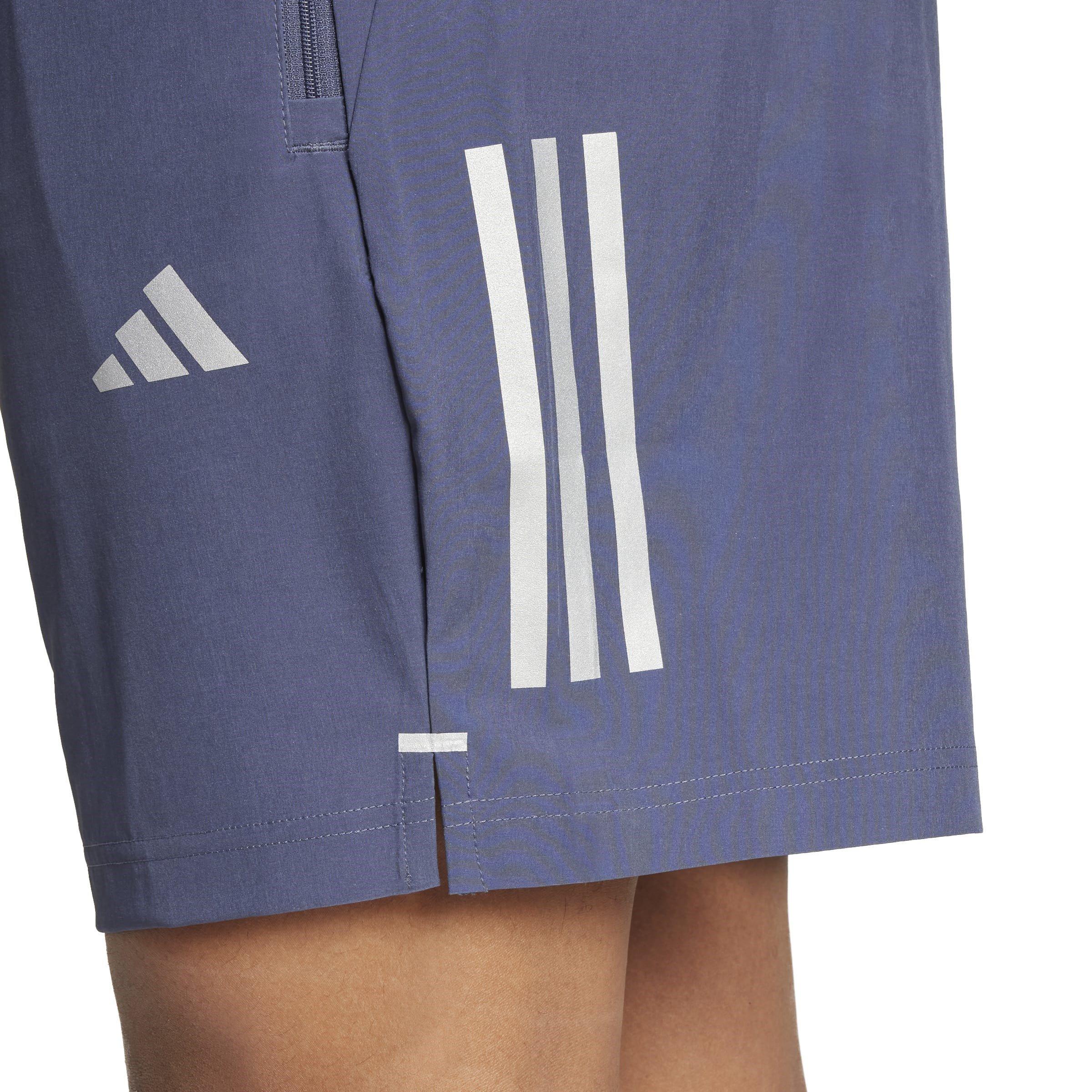 Schatten Marine - adidas - Gym+ Training 3-Stripes Woven Shorts - 5