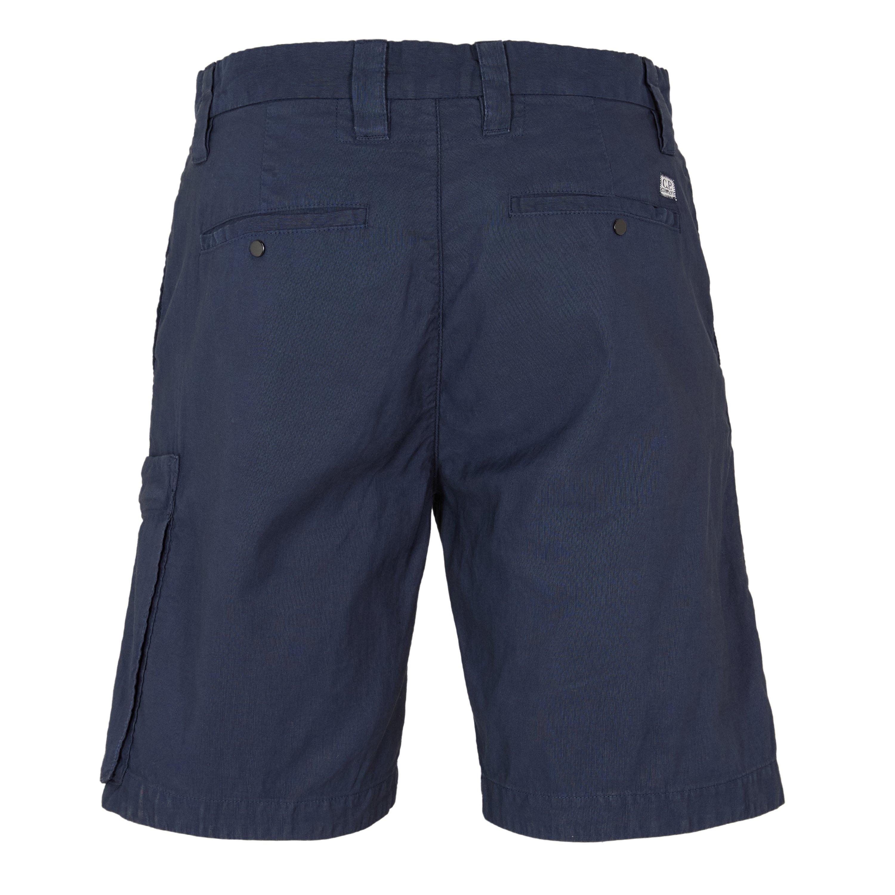 Mid Navy 889 - CP Company - Men's Cargo Shorts - 2