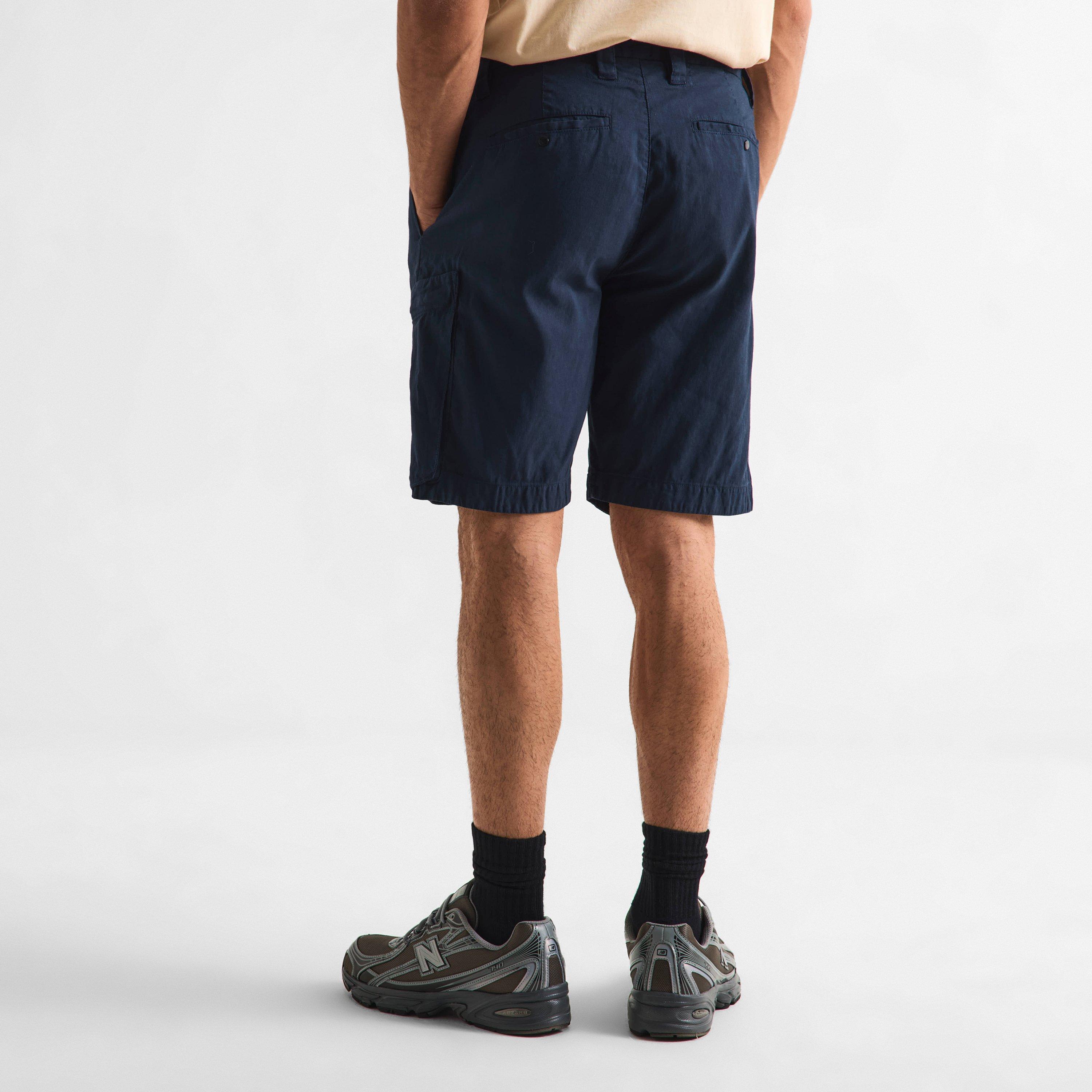 Mid Navy 889 - CP Company - Men's Cargo Shorts - 4