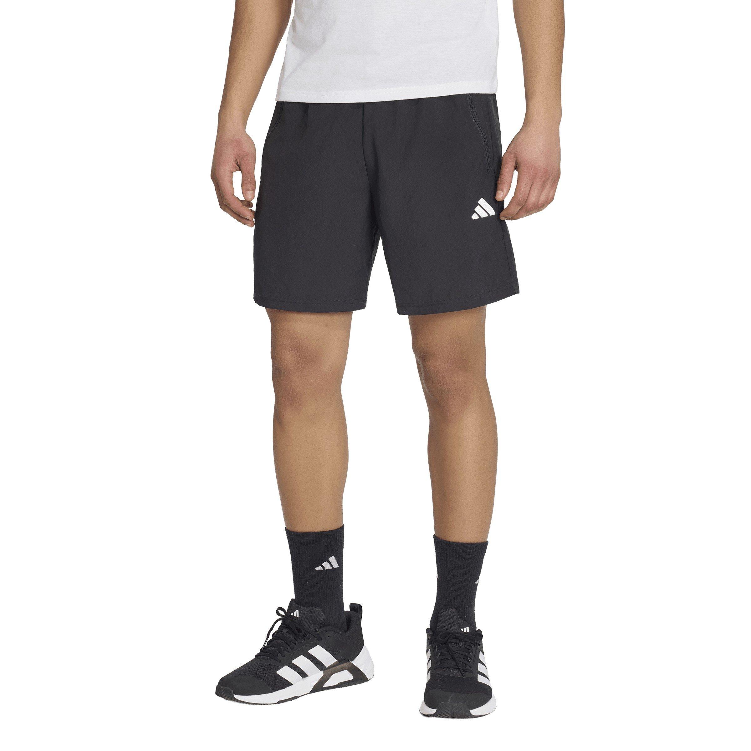 Noir/Blanc - adidas - Tr-Es Wv Sho Gym Short Mens - 2