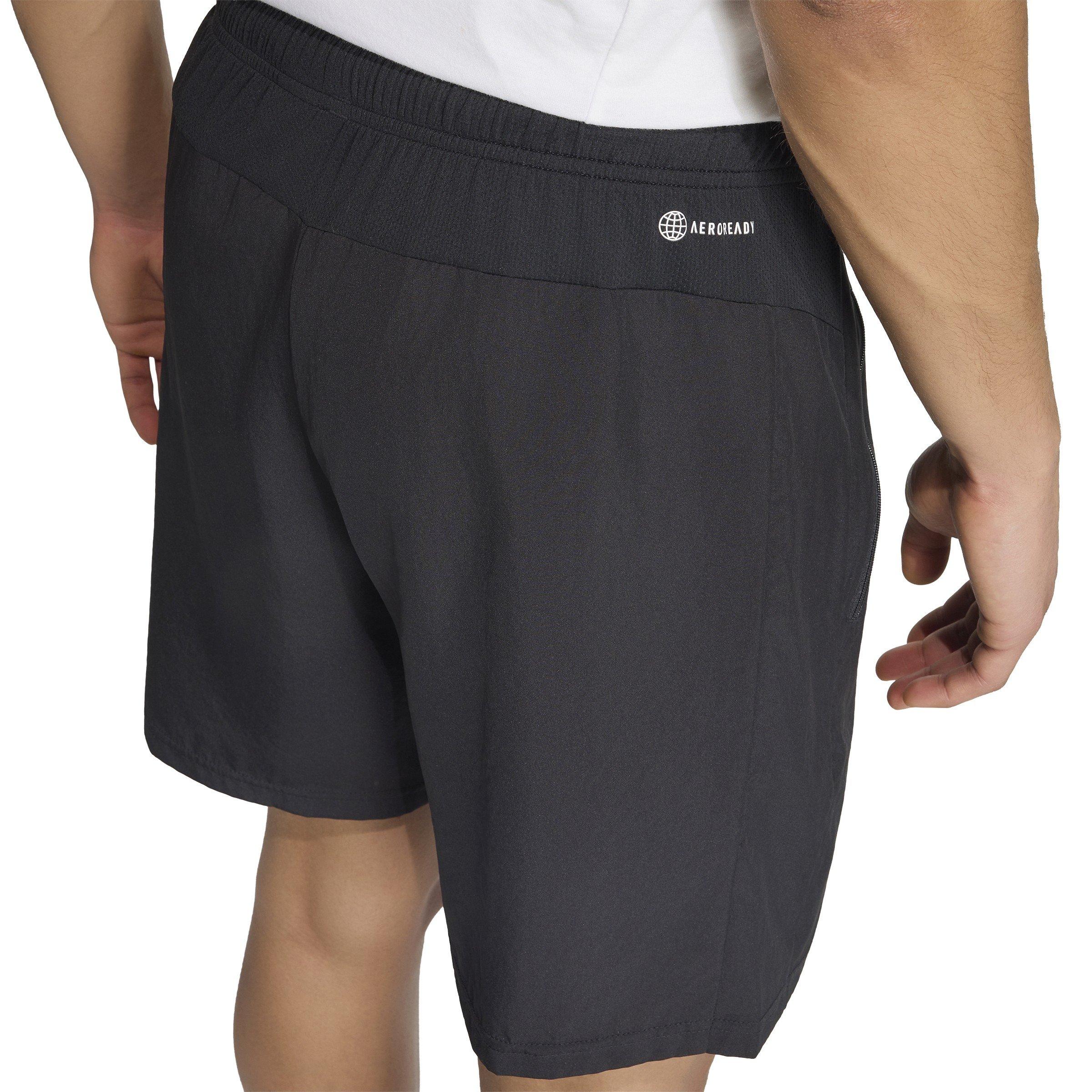 Noir/Blanc - adidas - Tr-Es Wv Sho Gym Short Mens - 5