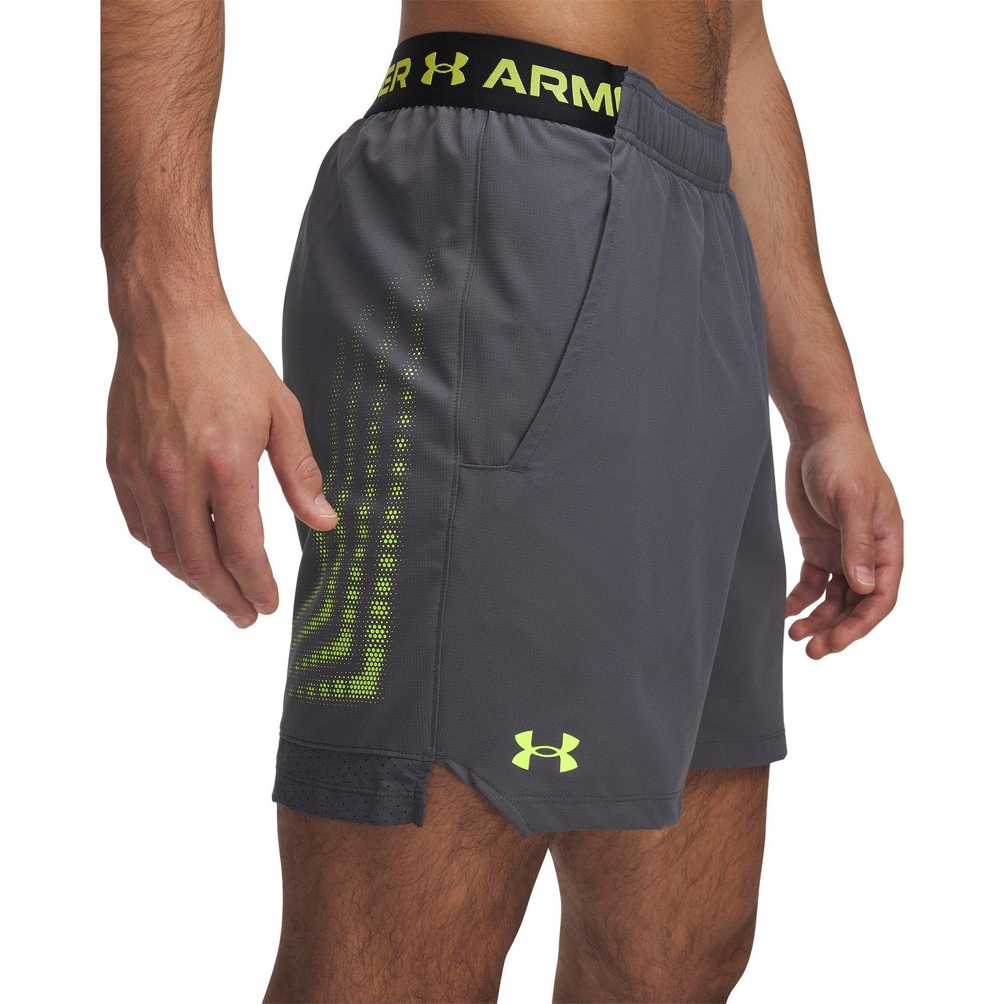 Grigio - Under Armour - Performance Gym Shorts - 3