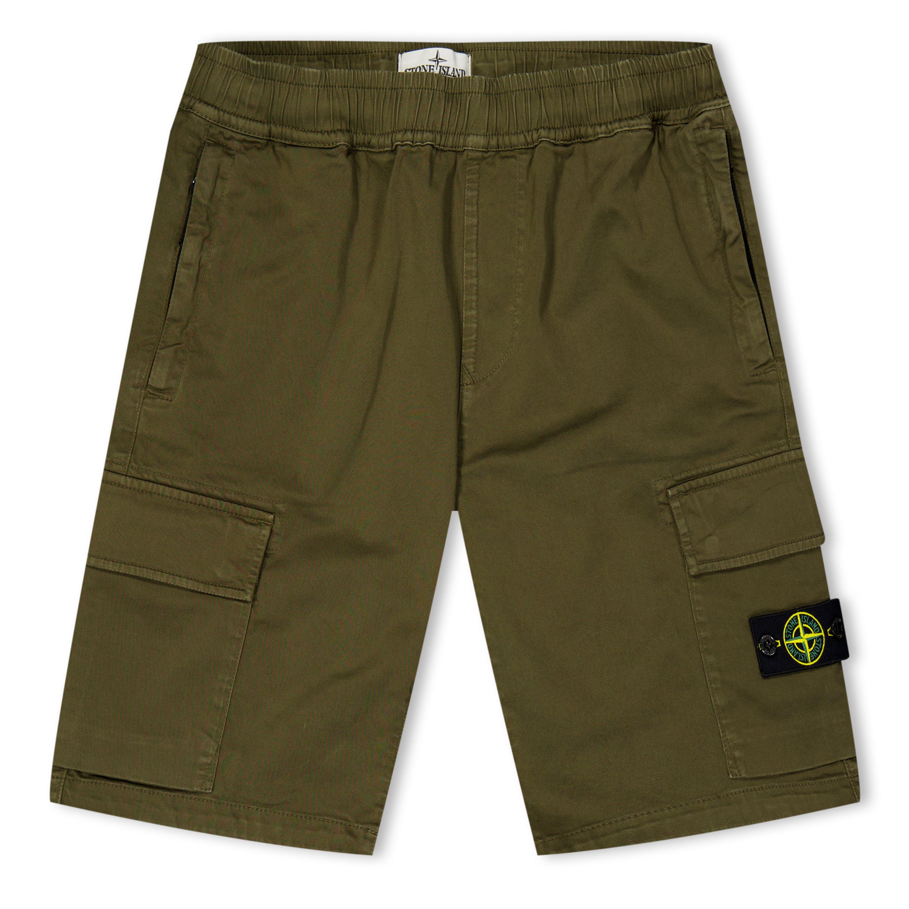 Vrd Mltre V0054 - Stone Island - Boys' Logo Nylon Cargo Shorts - 1