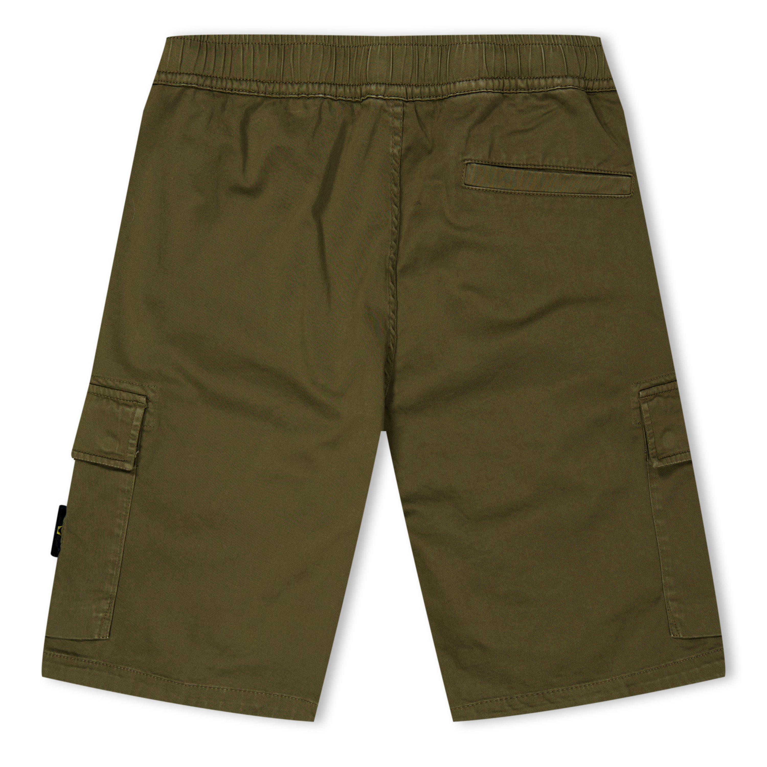 Vrd Mltre V0054 - Stone Island - Boys' Logo Nylon Cargo Shorts - 2