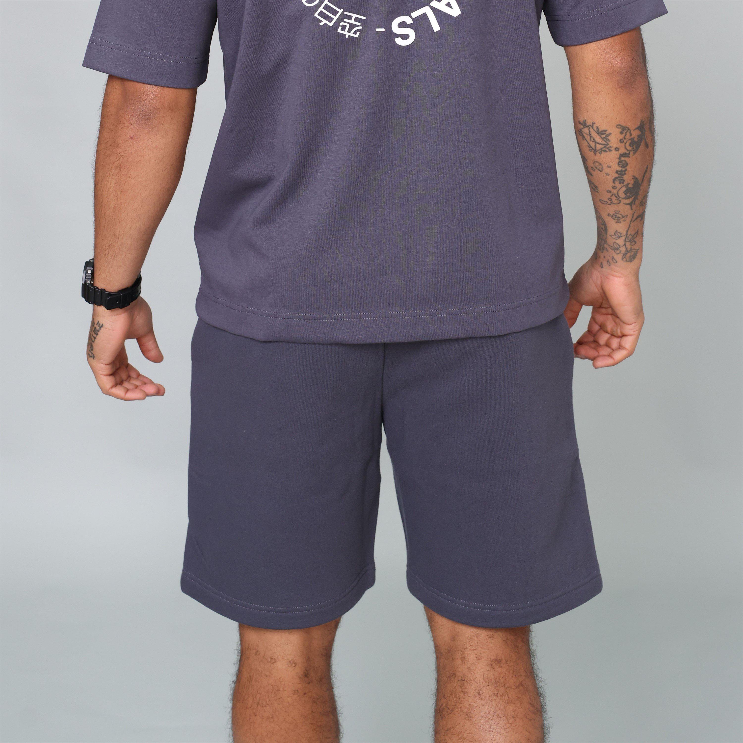 Thunder - Blank Essentials - Men's Circle Fleece Jogger Shorts - 4