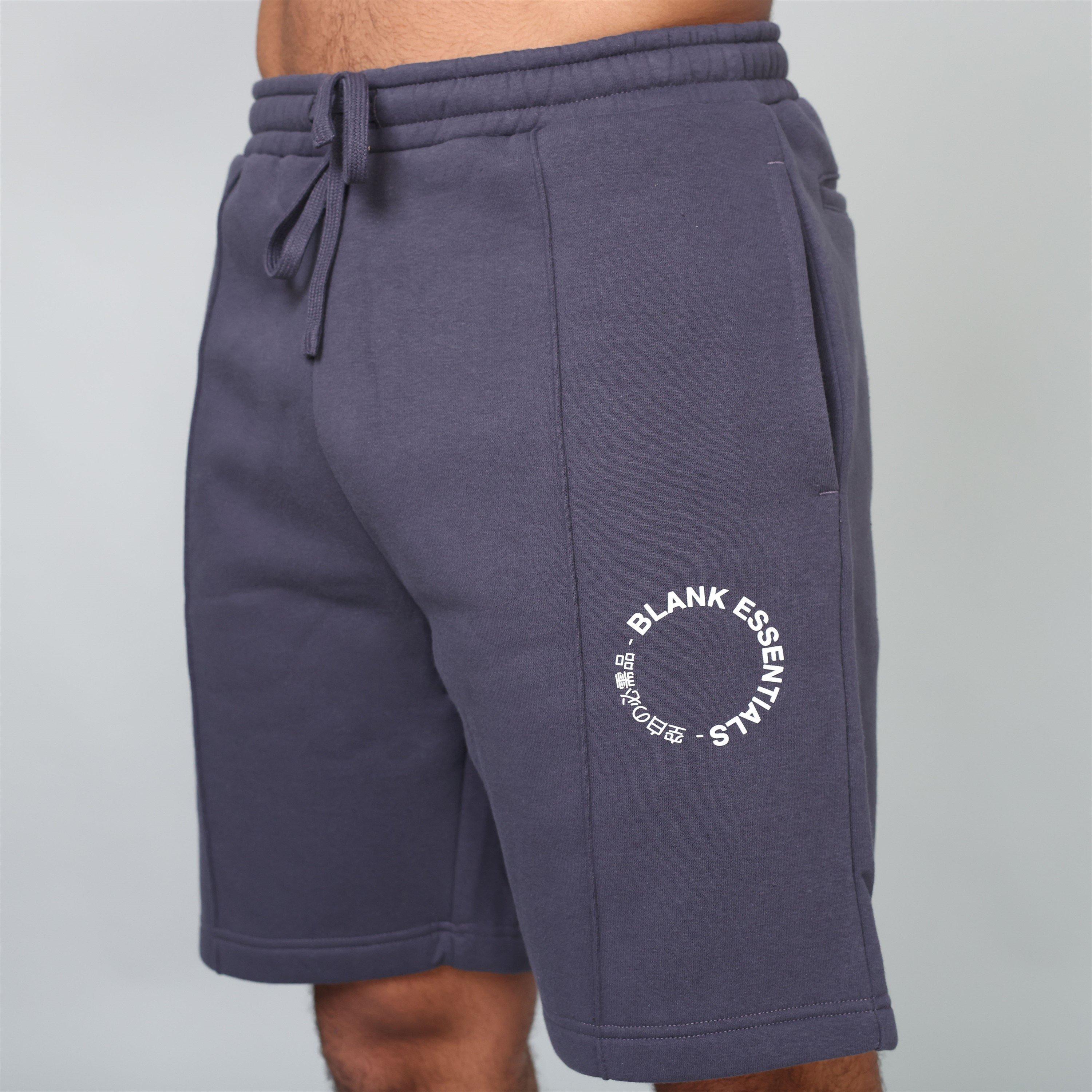 Thunder - Blank Essentials - Men's Circle Fleece Jogger Shorts - 5