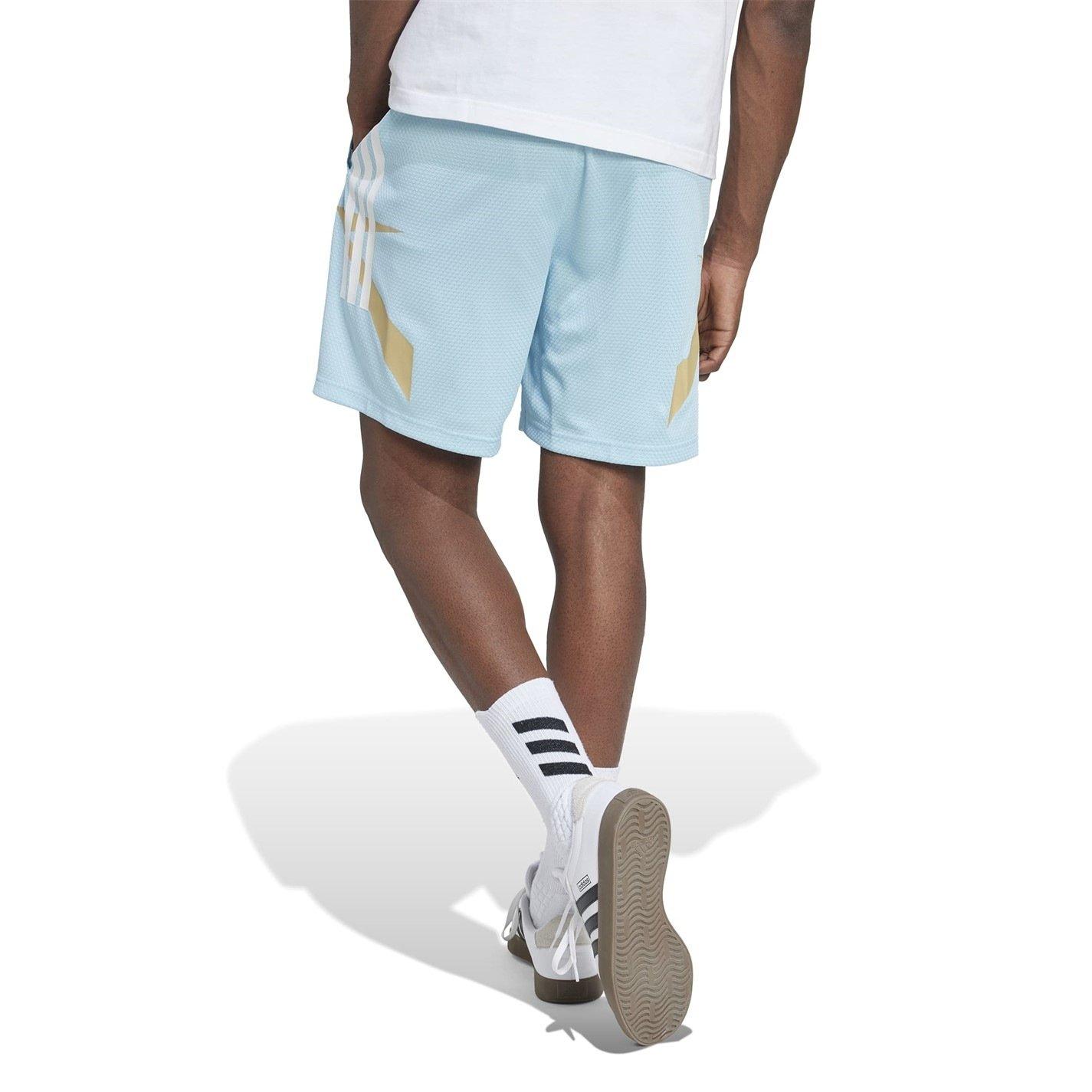 Lt Blue/White - adidas - House of Tiro Nations Shorts Adults - 2