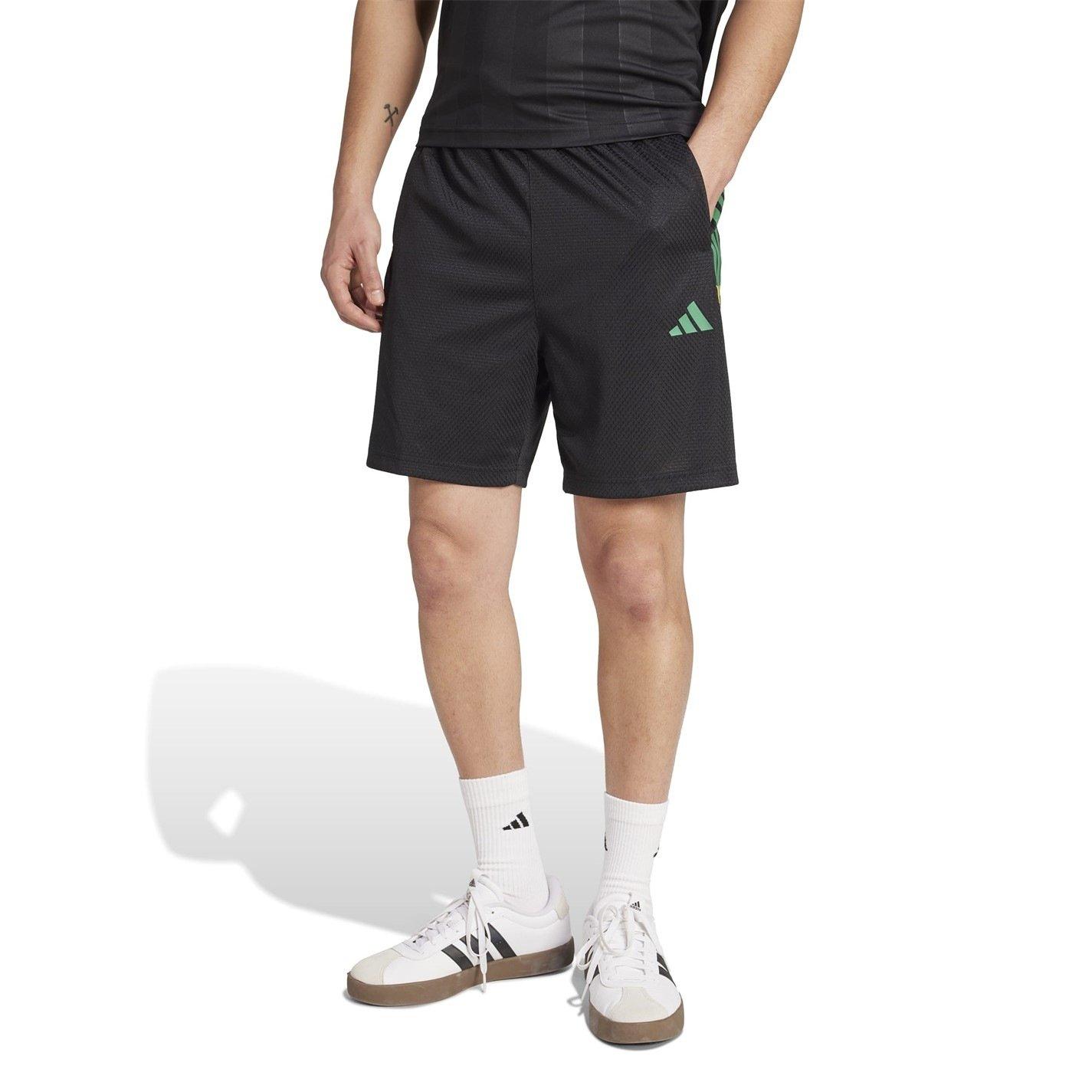 Adidas Men's House Of Tiro Nations Shorts Adults - Black/Gold - XL