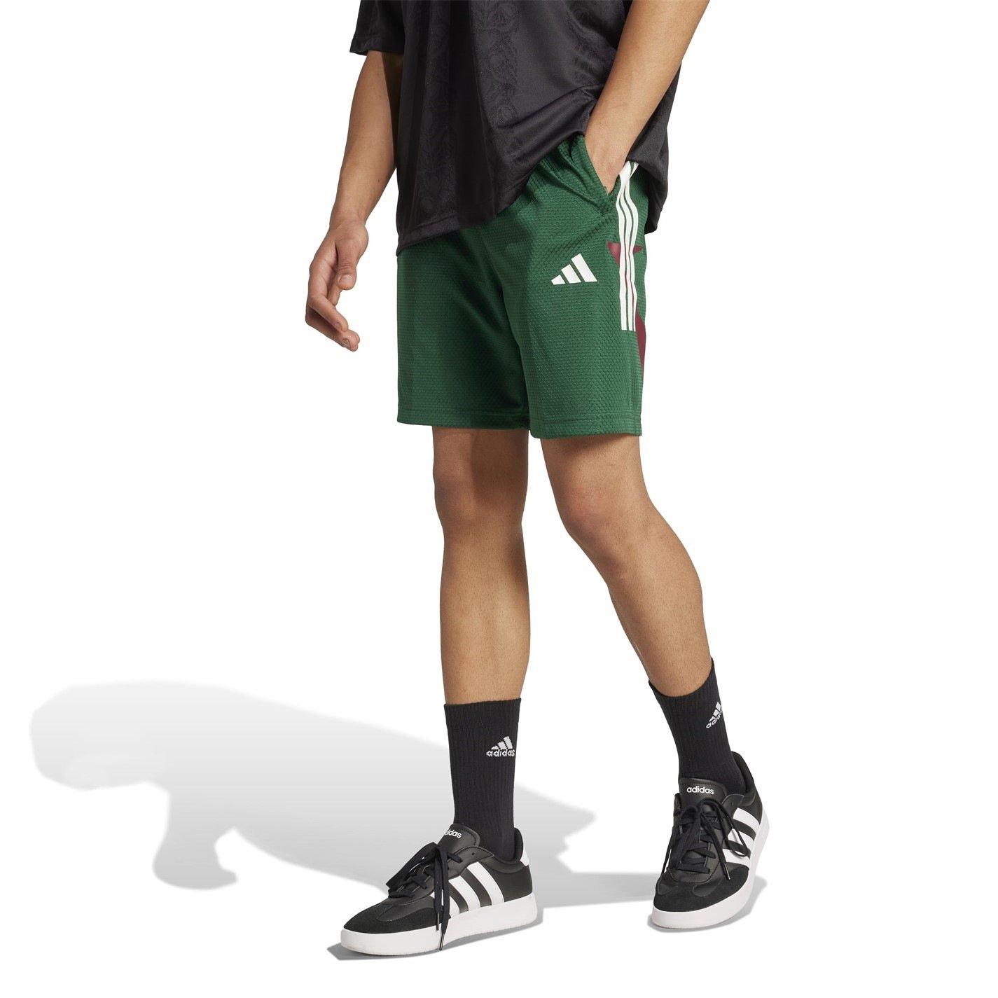 Adidas Men's House Of Tiro Nations Shorts Adults - Grn/Burg/Wte - S