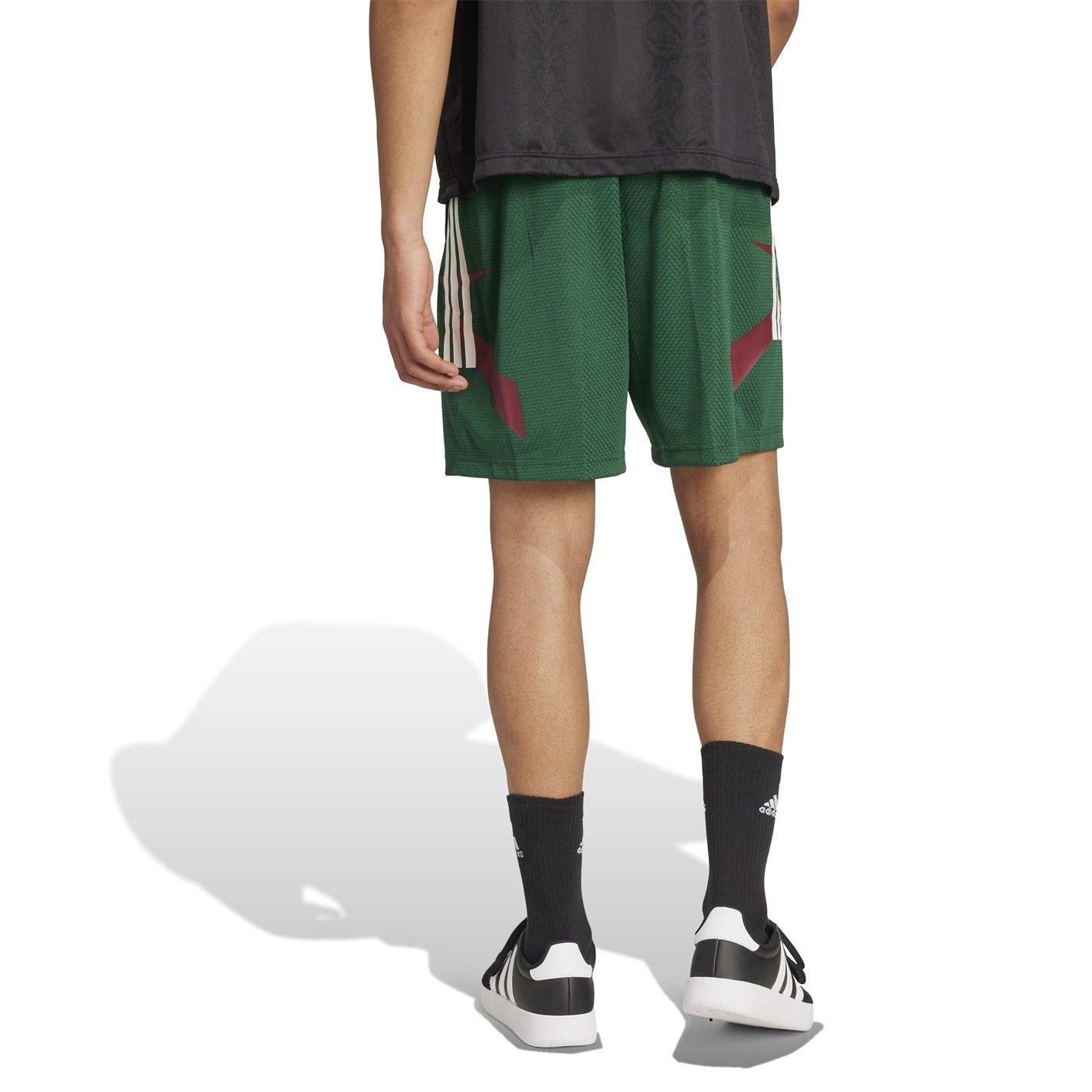 Grn/Burg/Wte - adidas - House of Tiro Nations Shorts Adults - 2