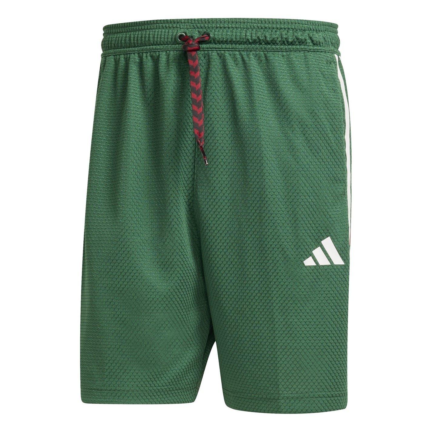 Grn/Burg/Wte - adidas - House of Tiro Nations Shorts Adults - 6