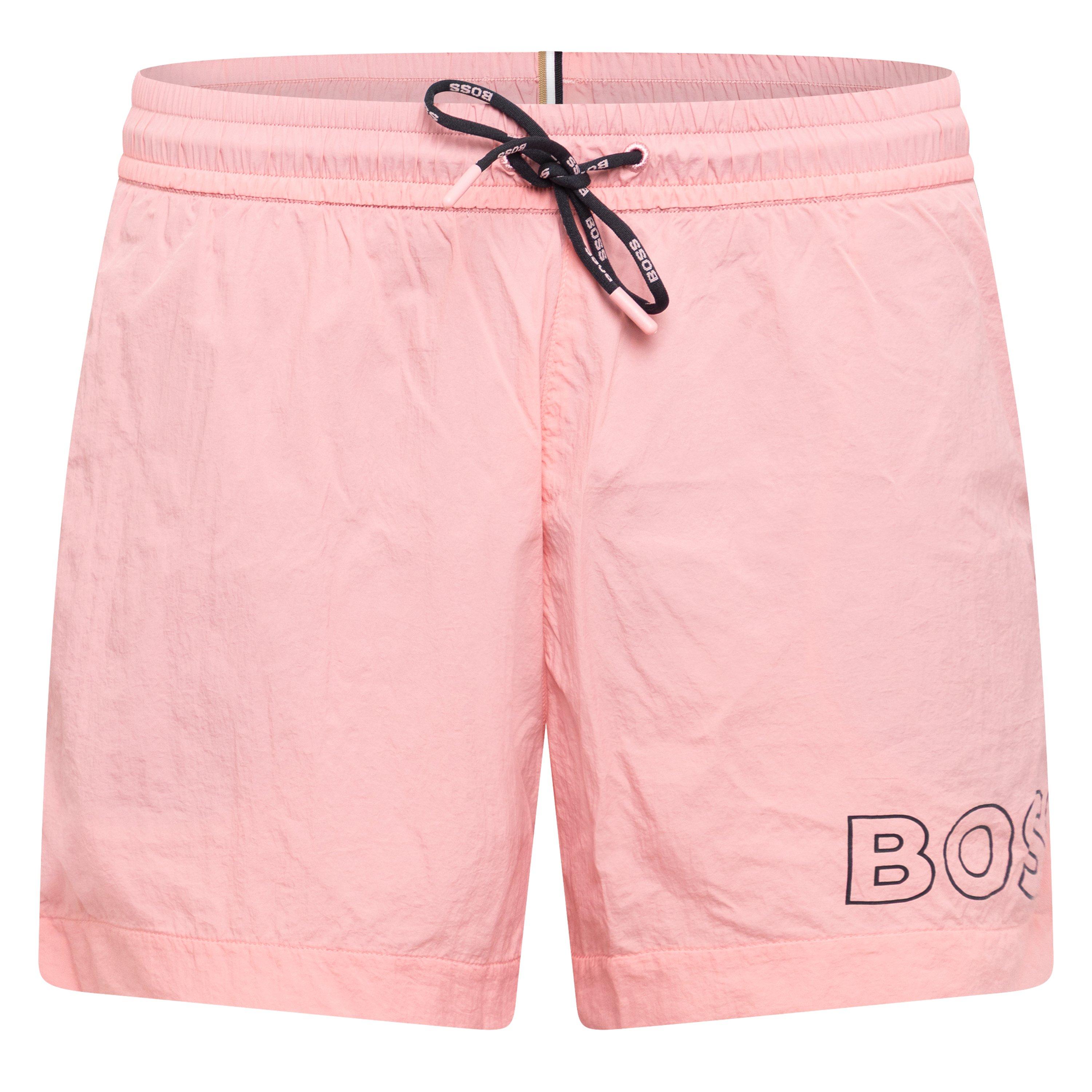 Lt/Pastel Pink - Hugo - Hugo Rib Shorts 10265768 01 - 1