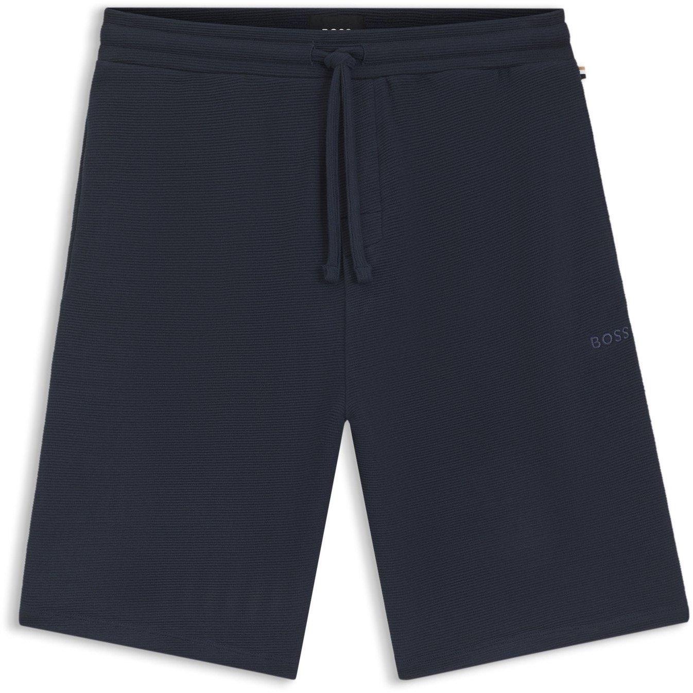 Dark Blue - Hugo - Hugo Rib Shorts 10265768 01 - 1