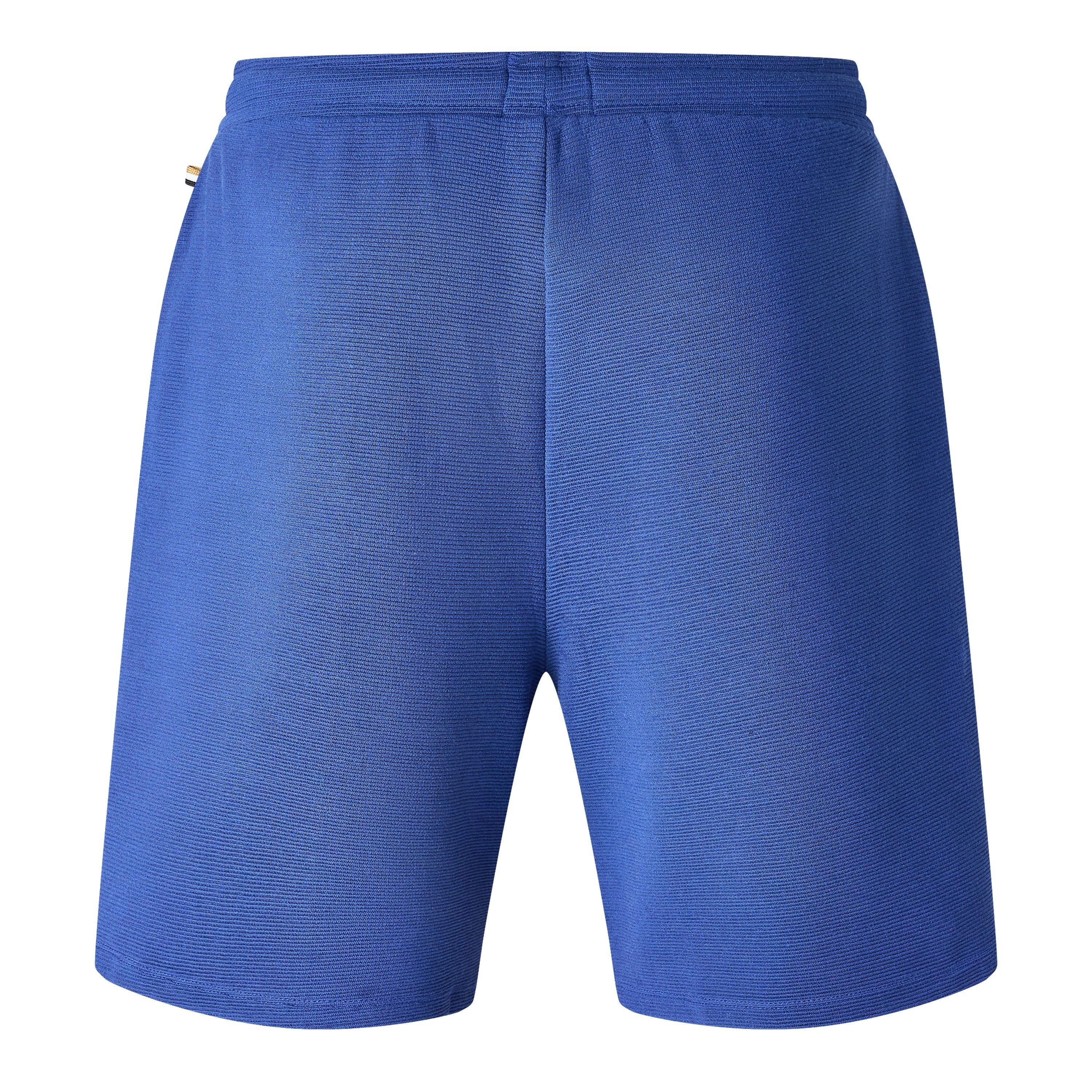 Medium Blue - Boss - Hugo Rib Shorts 10265768 01 - 2