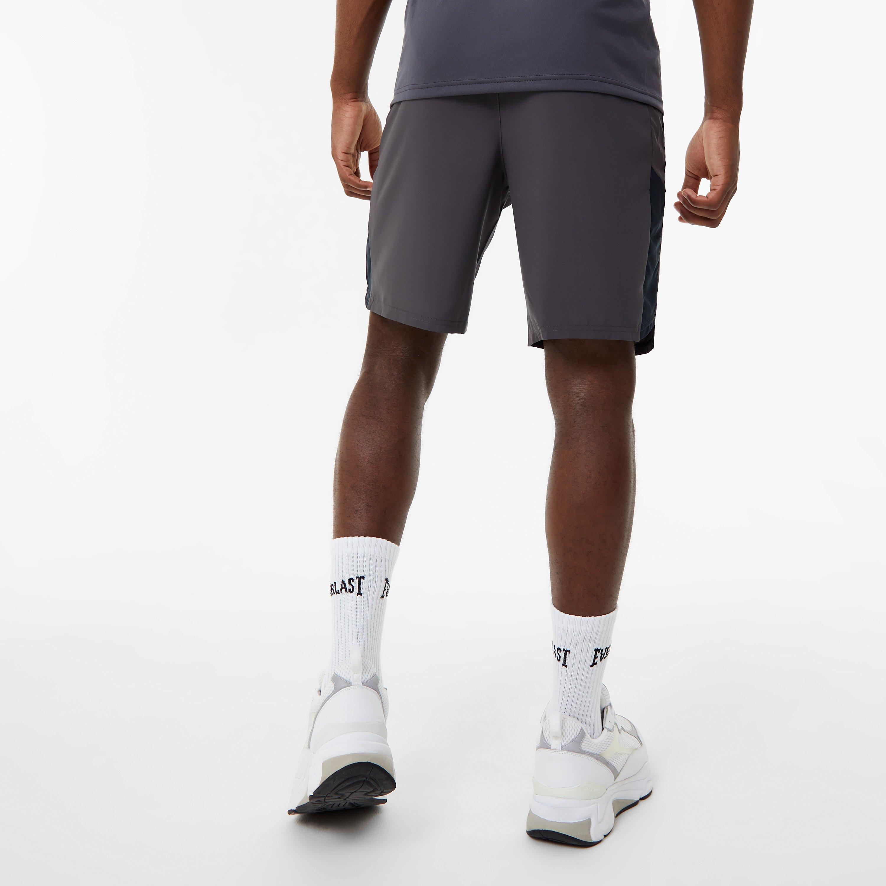 Shark Grey - Everlast - 9-inch Training Shorts Mens - 4