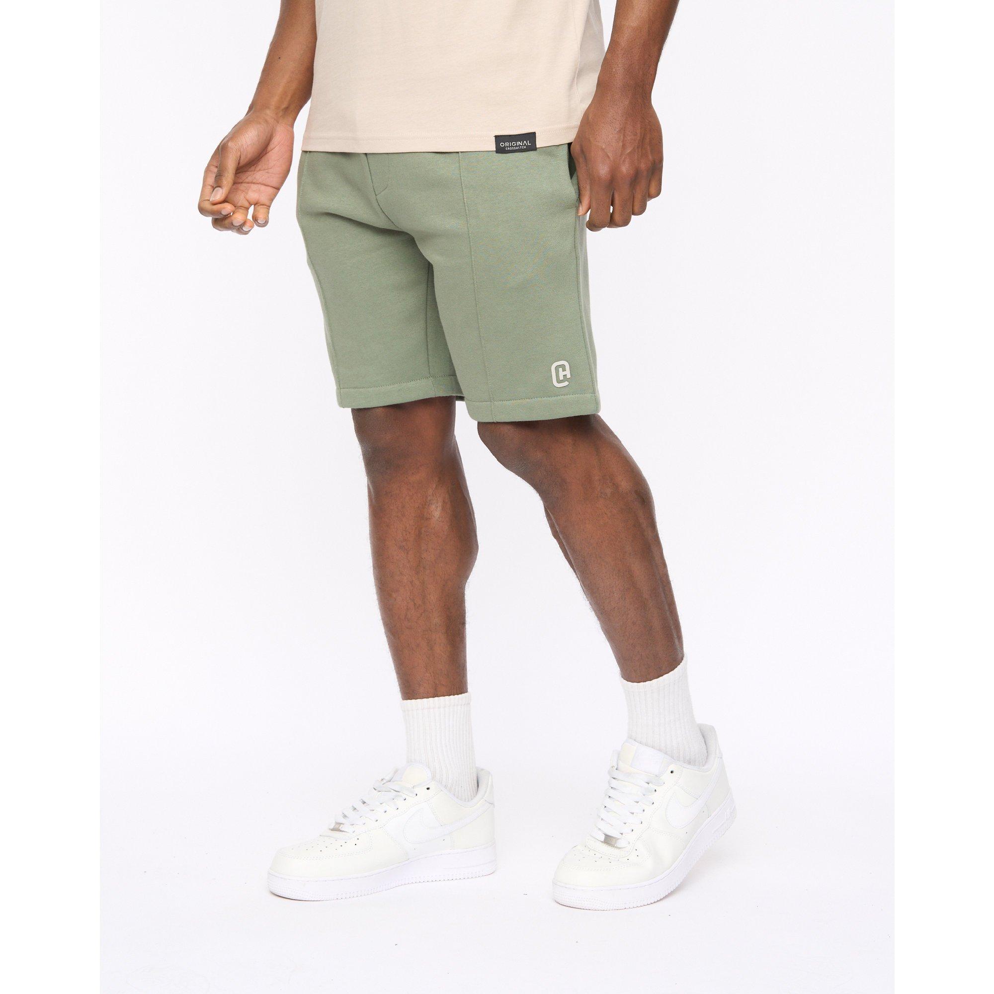 OLIVE - Crosshatch - CH Bardon Jog Shorts Sn64 - 3