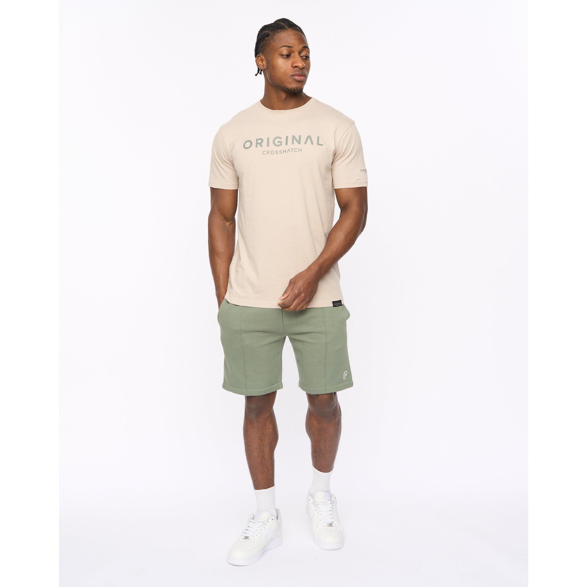 OLIVE - Crosshatch - CH Bardon Jog Shorts Sn64 - 5