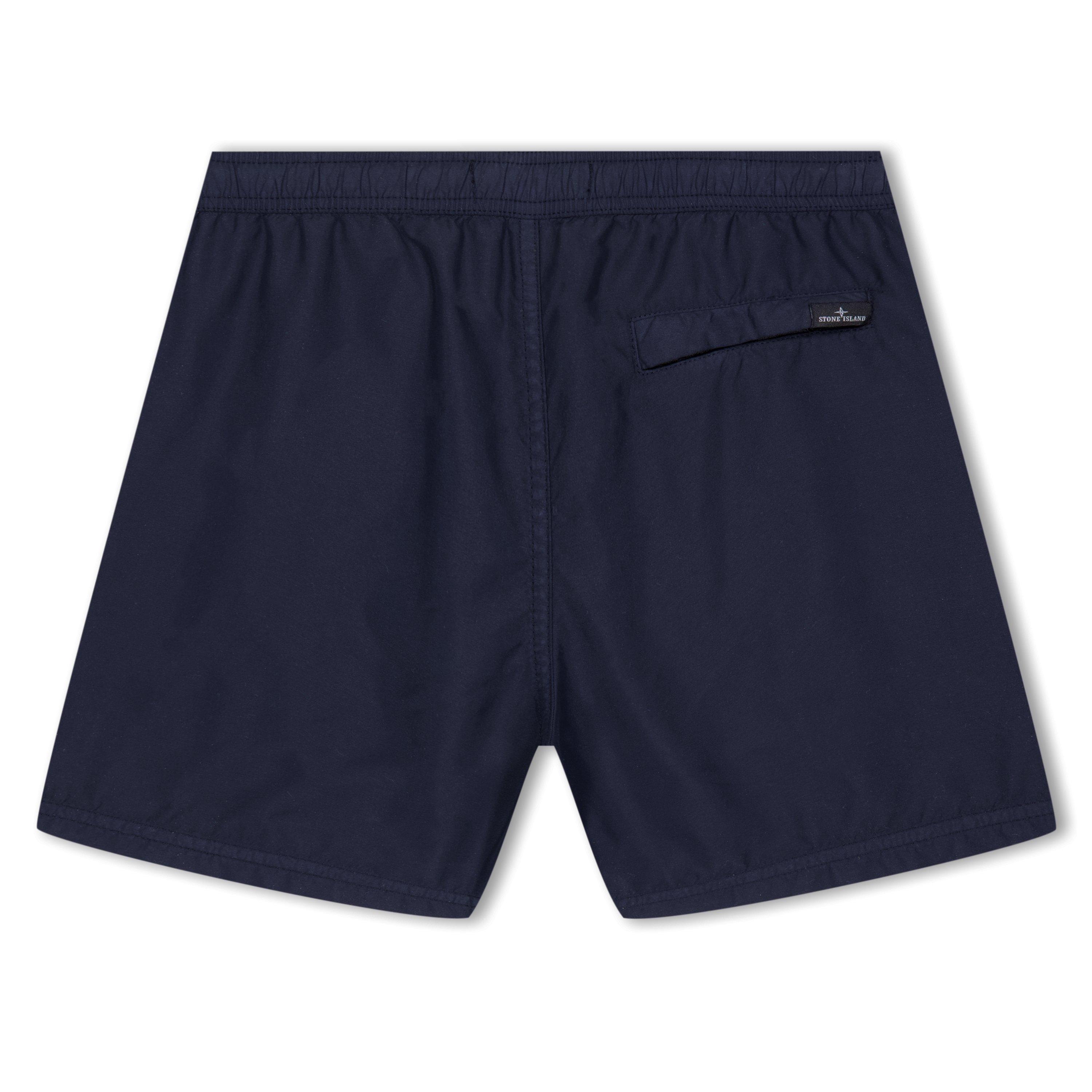 Navy V0020 - Stone Island - Badge Shorts Junior - 2