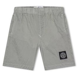 Stone Island Badge Shorts Juniors