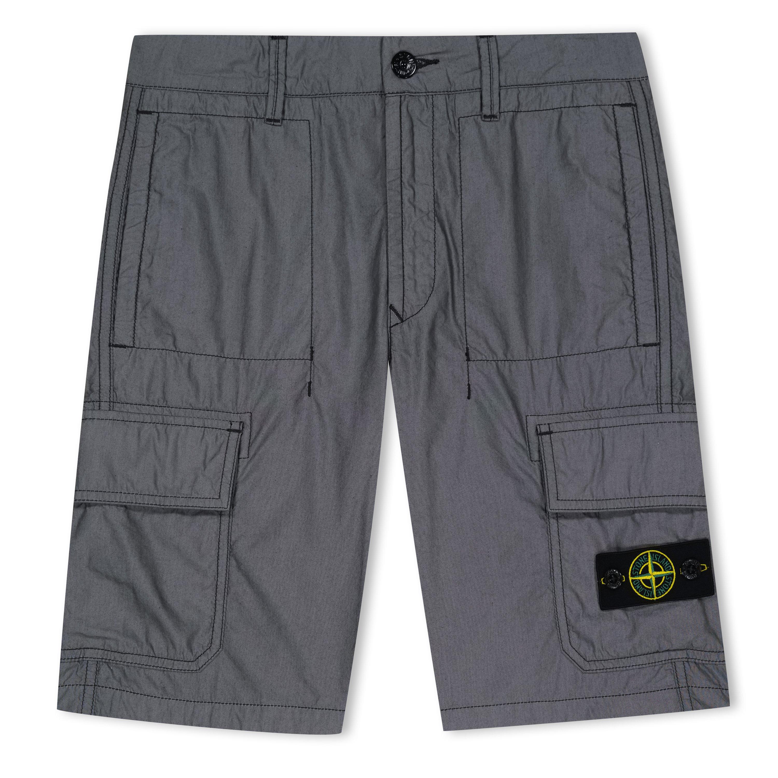 Blue Grey V0063 - Stone Island - Junior Loose Bermuda - 1