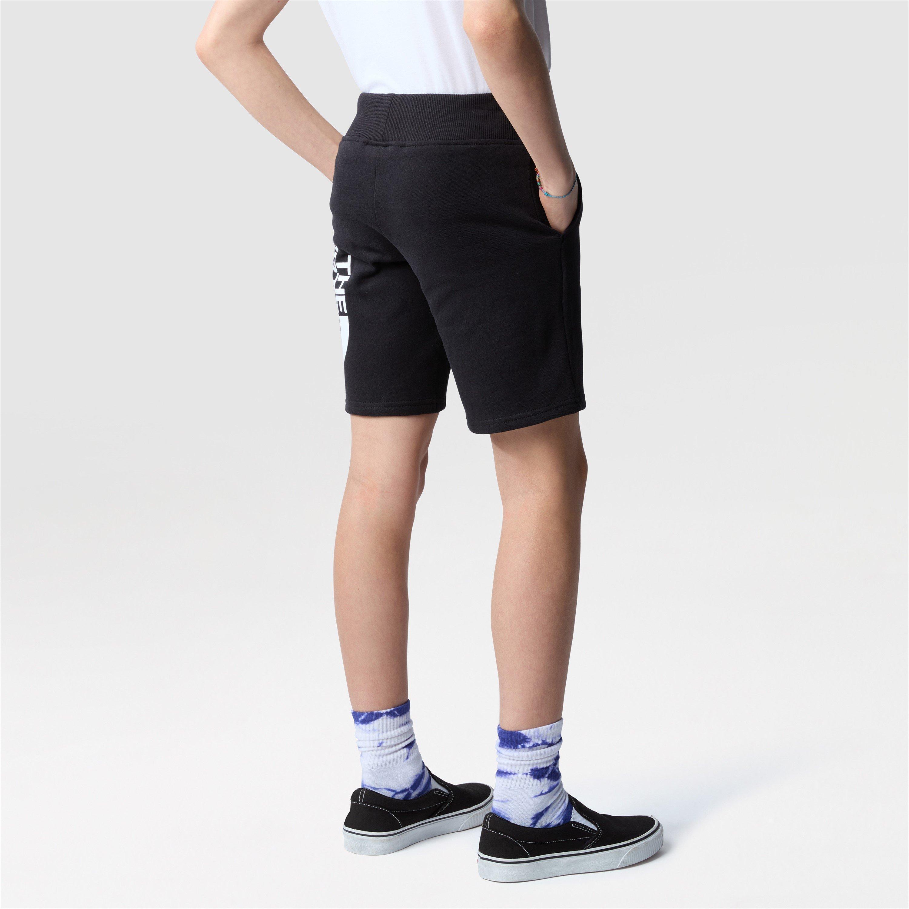 Black - The North Face - Cotton Fleece Jogger Shorts - 2