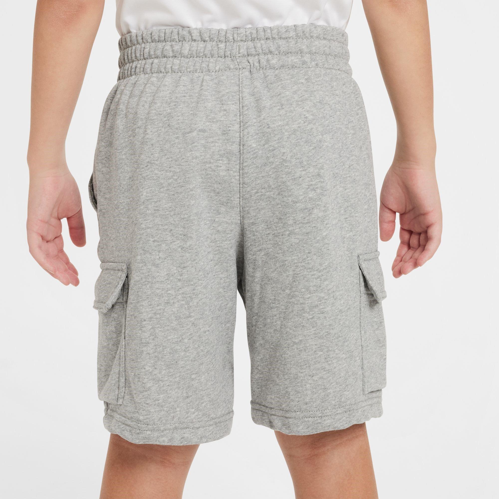 Nike Boys Kids' Cargo Shorts - Grey - 13 (XL)