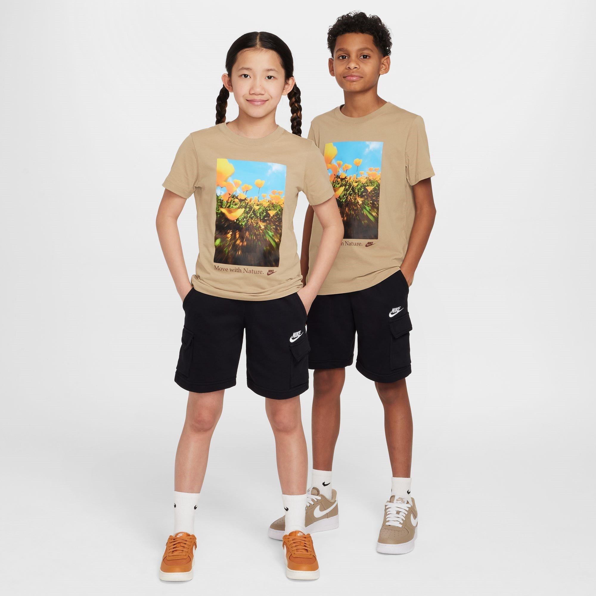 Preto - Nike - Kids' Cargo Shorts - 7